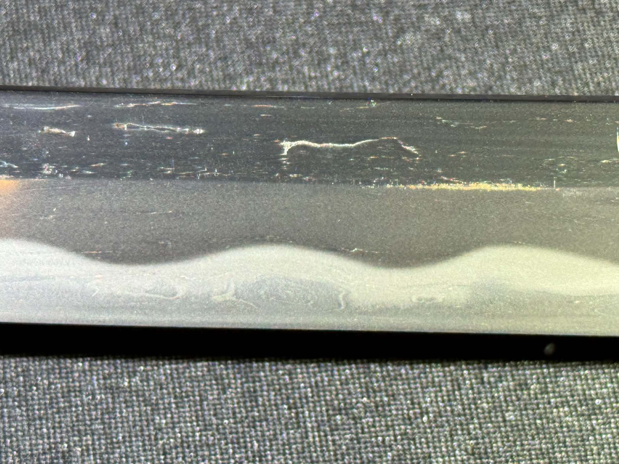 Antique Nihonto - Possible BATTLE DAMAGE Katana in Tachi Koshirae, signed Kunimune (unverified)