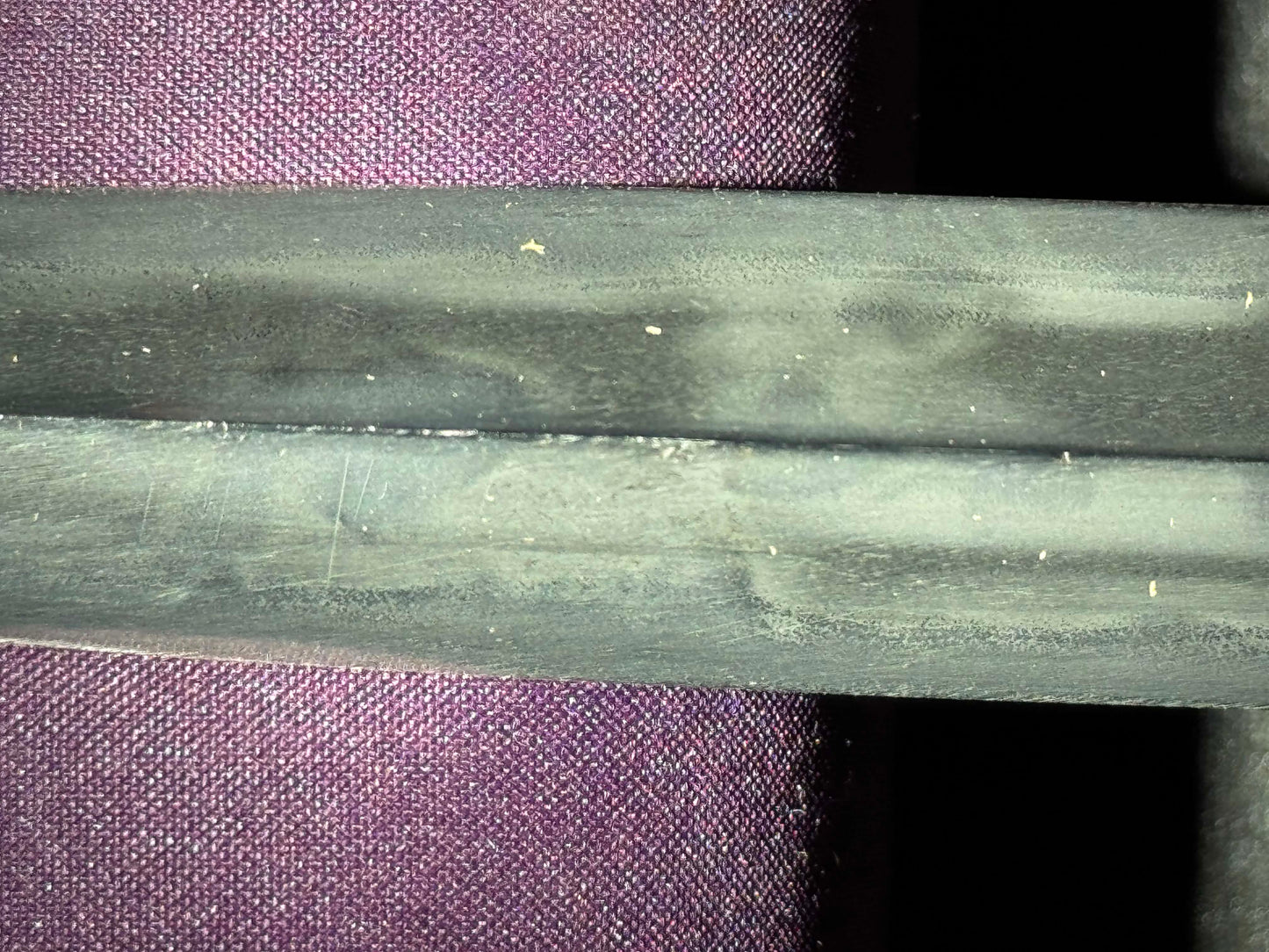 Antique Nihonto - Sankaku Yari in Shikomizue mounts (Stick Sword), signed -tsune