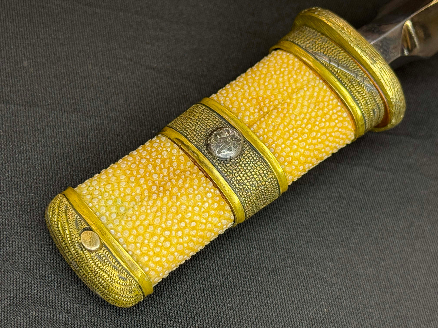 Antique Nihonto - Edo Period (150-400 years old) Yari in Tanto Koshirae, signed Shimosaka