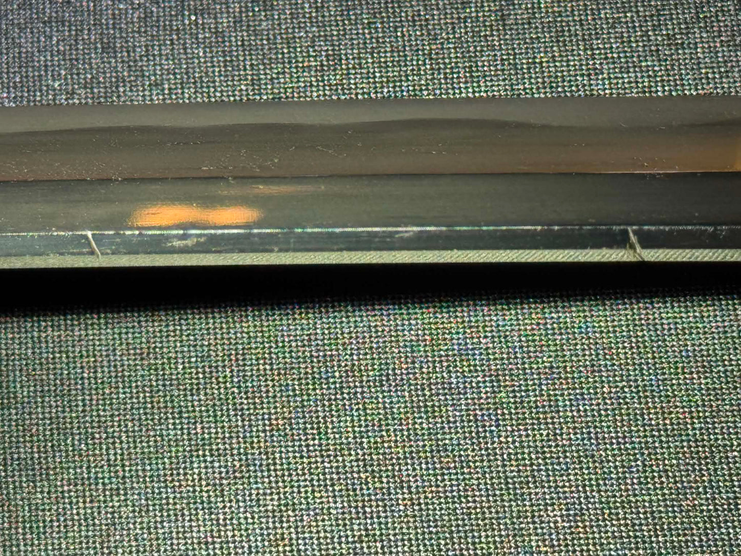Antique Nihonto - POSSIBLE BATTLE DAMAGE Katana with Tachi Koshirae, signed Tsuguie (not verified)