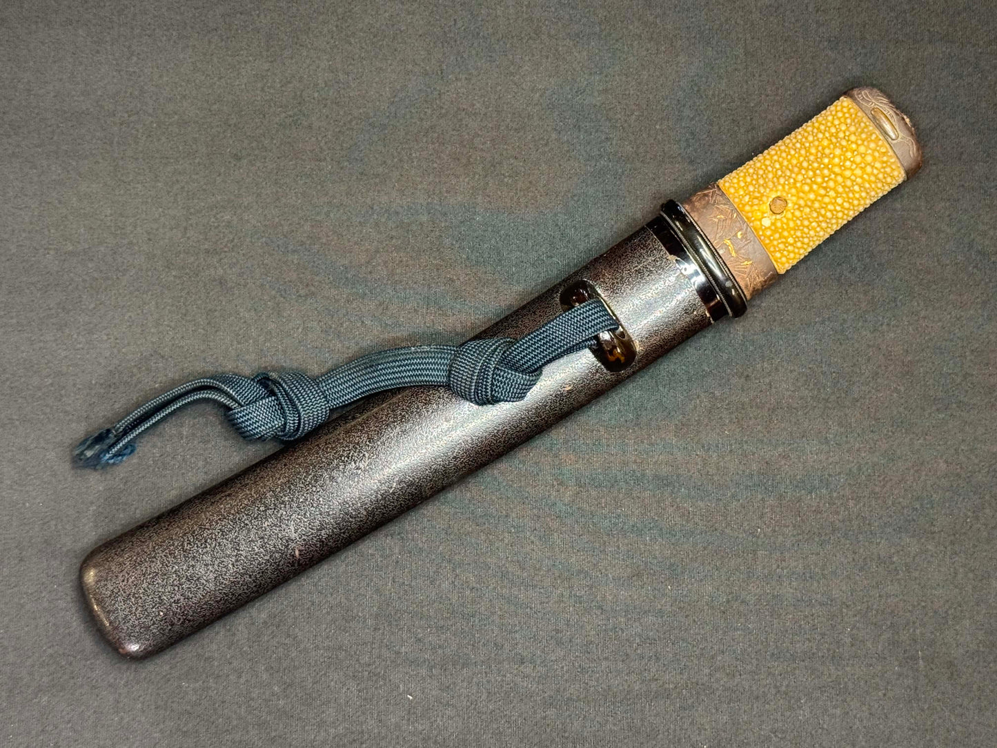Antique Nihonto - Thick Armor Piercer Tanto with koshirae