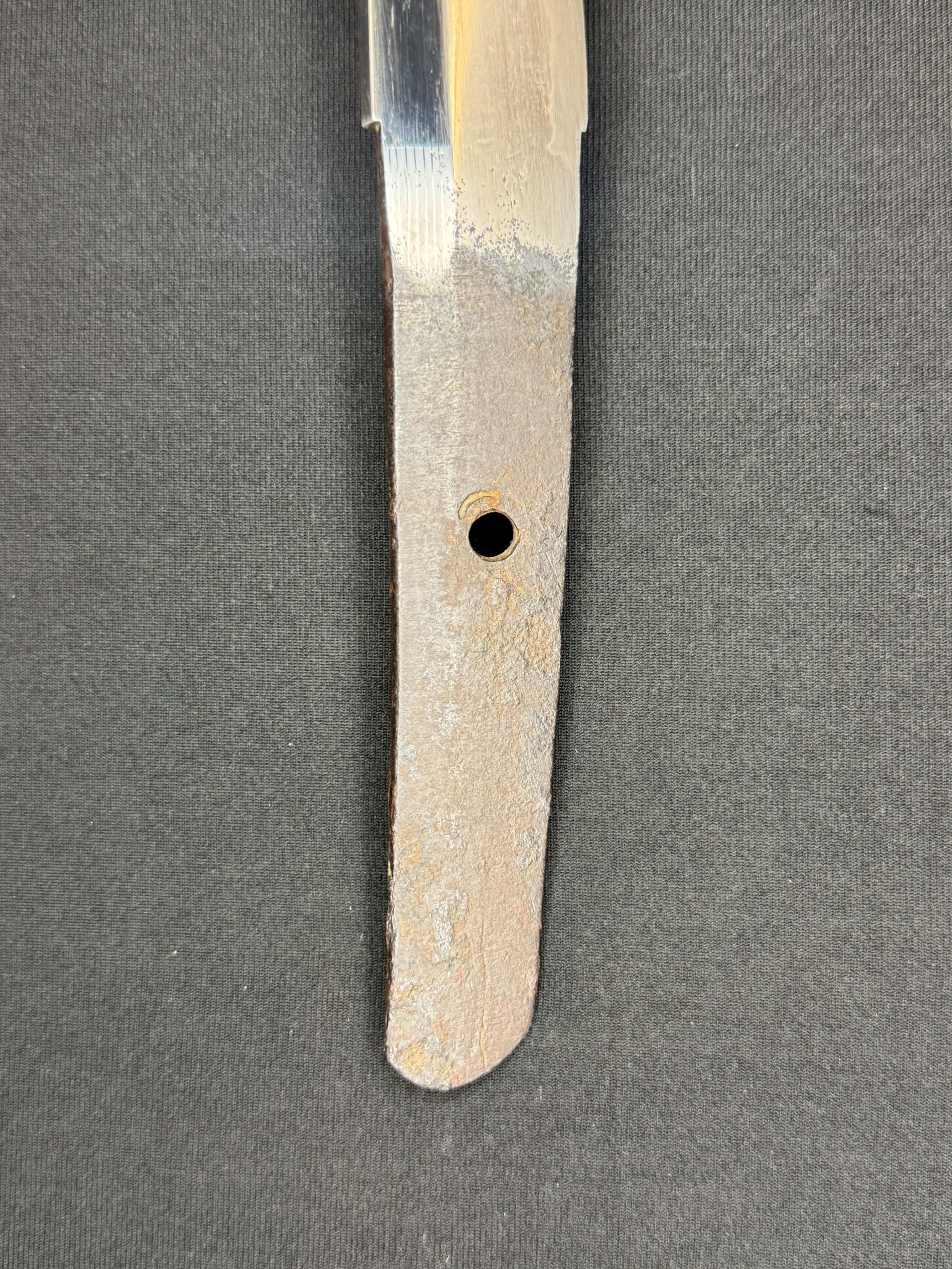 Antique Nihonto - okissaki Nagamaki naoshi in Wakizashi in Koshirae