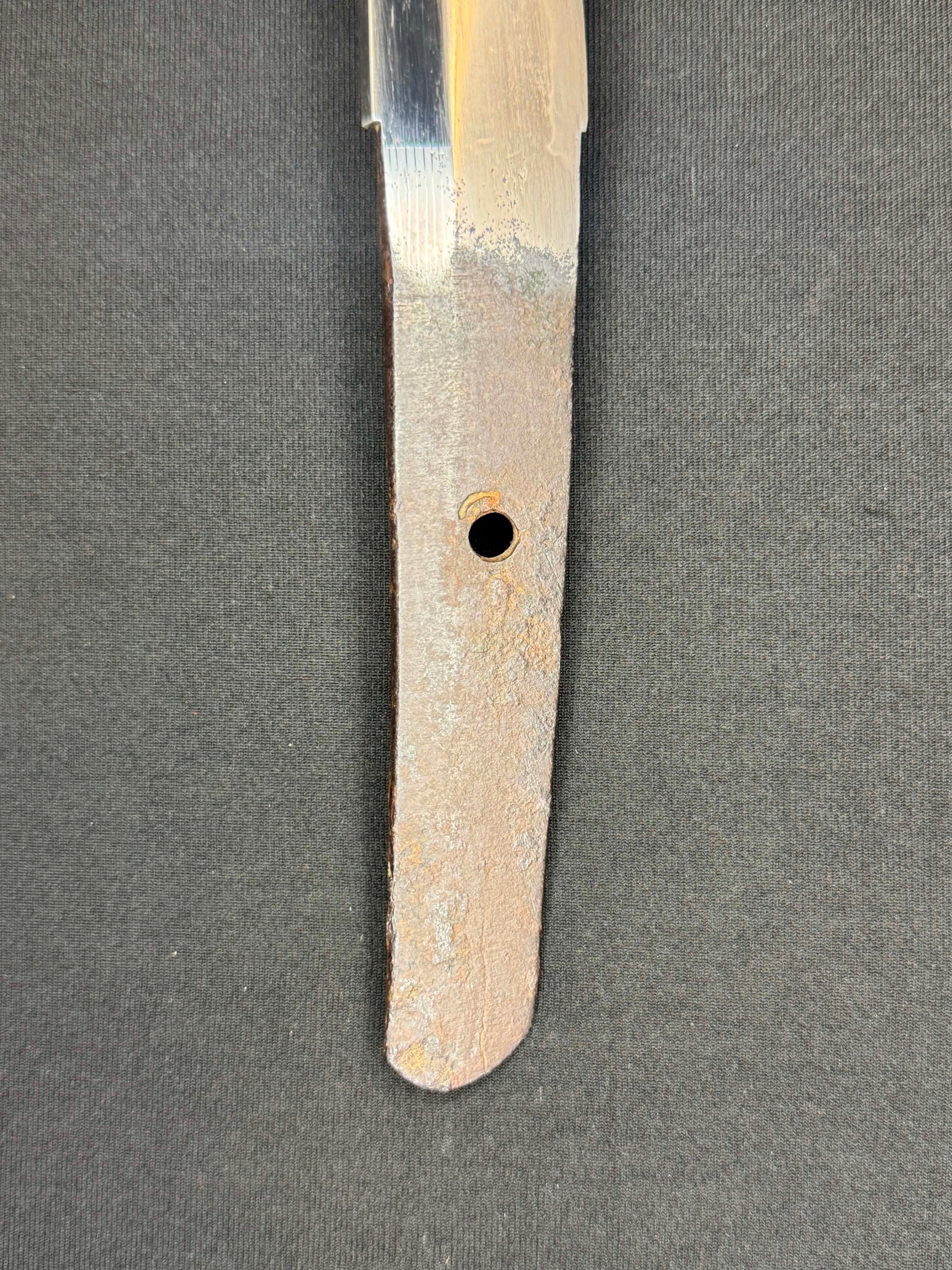Antique Nihonto - okissaki Nagamaki naoshi in Wakizashi in Koshirae