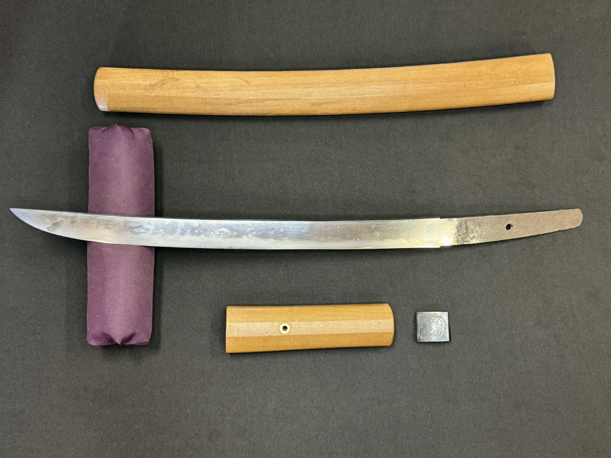 Antique Nihonto - Late Muromachi (about 500 years old) Hitarsura Wakizashi in Shirasaya