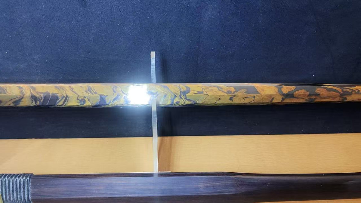 PRE-ORDER Cloudhammer Han Jian - Sokka 's Space Sword - Pattern Welded Meteorite Steel