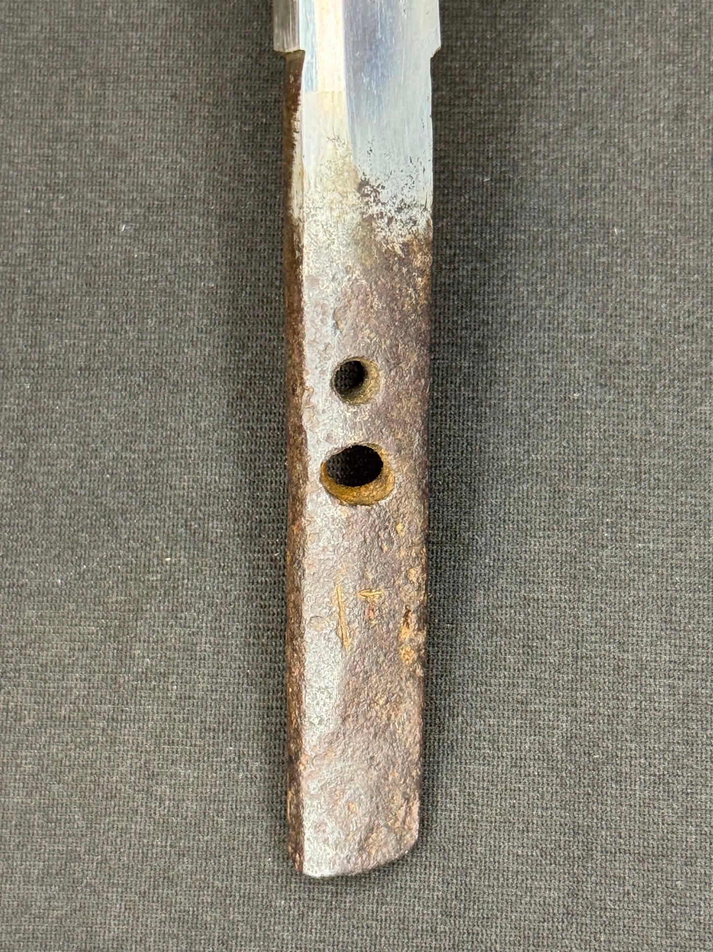 Antique Nihonto - thiccc Yoroi Doshi Armor Piercer Tanto in Koshirae