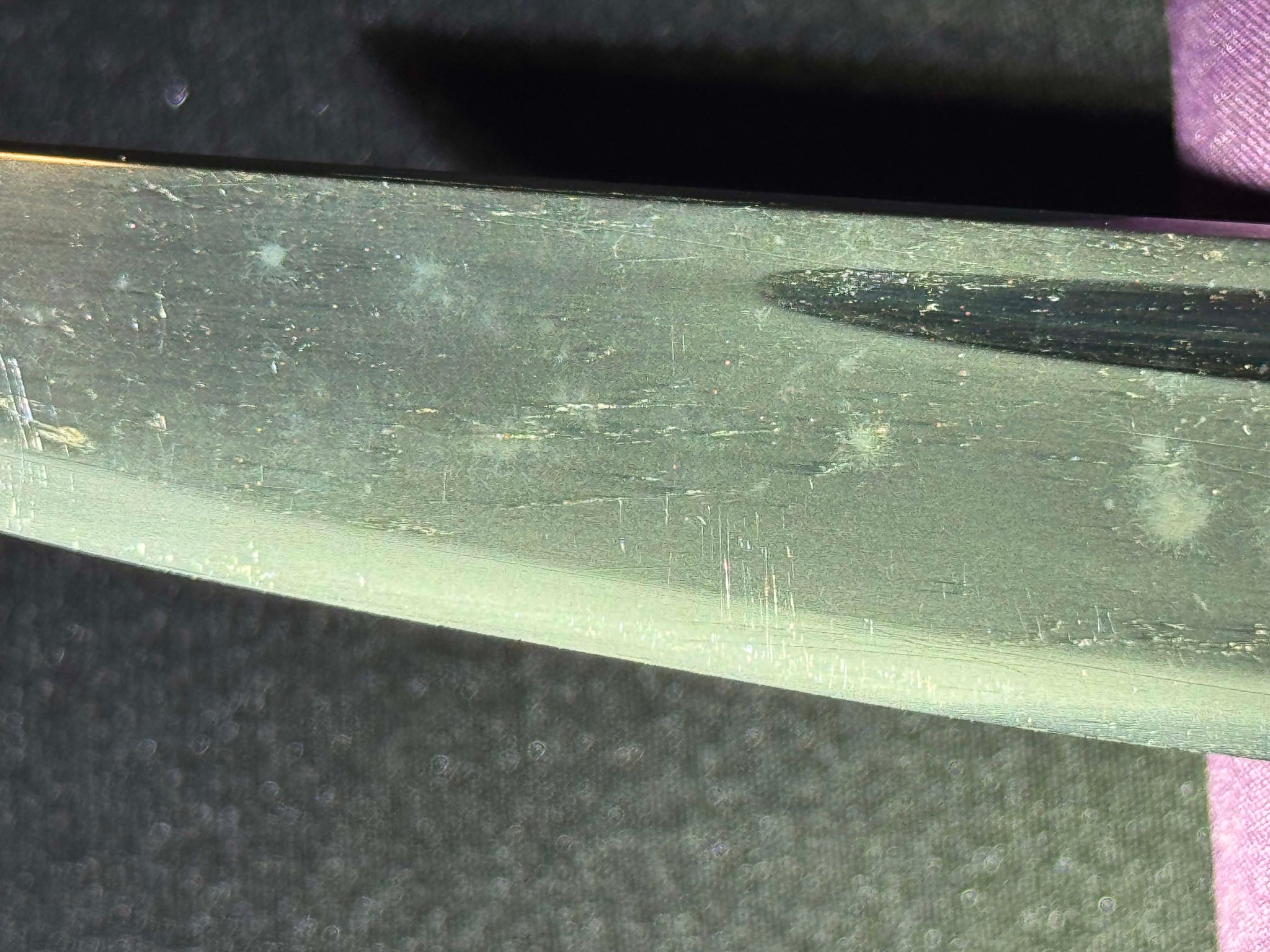 Antique Nihonto - Muromachi Period (500 years old) Wakizashi in Shirasaya - signed Soshu Ju Hiromasa
