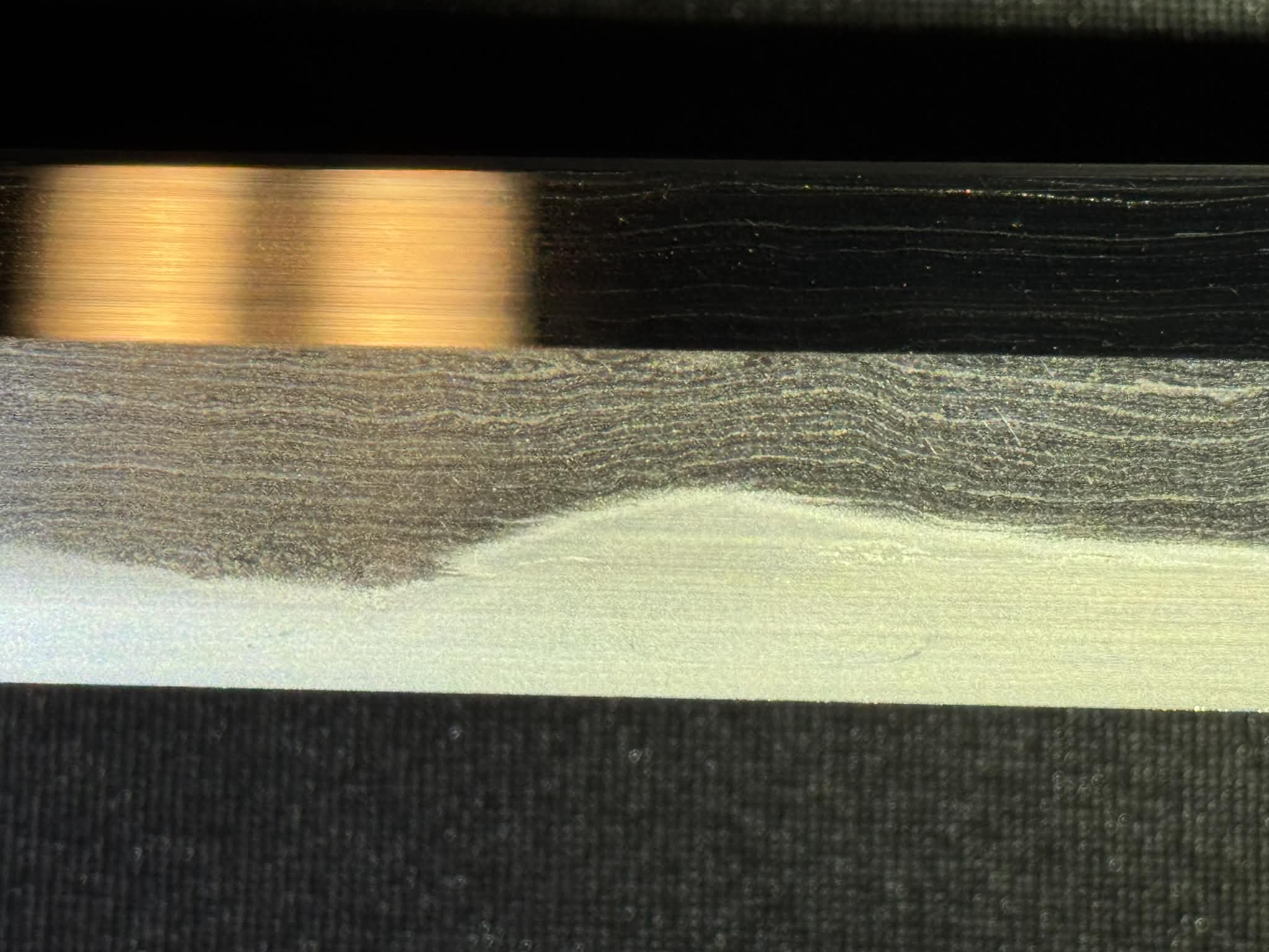 Masterwork Phoenix Armory Katana - Dark Vanguard Handachi Folded Steel