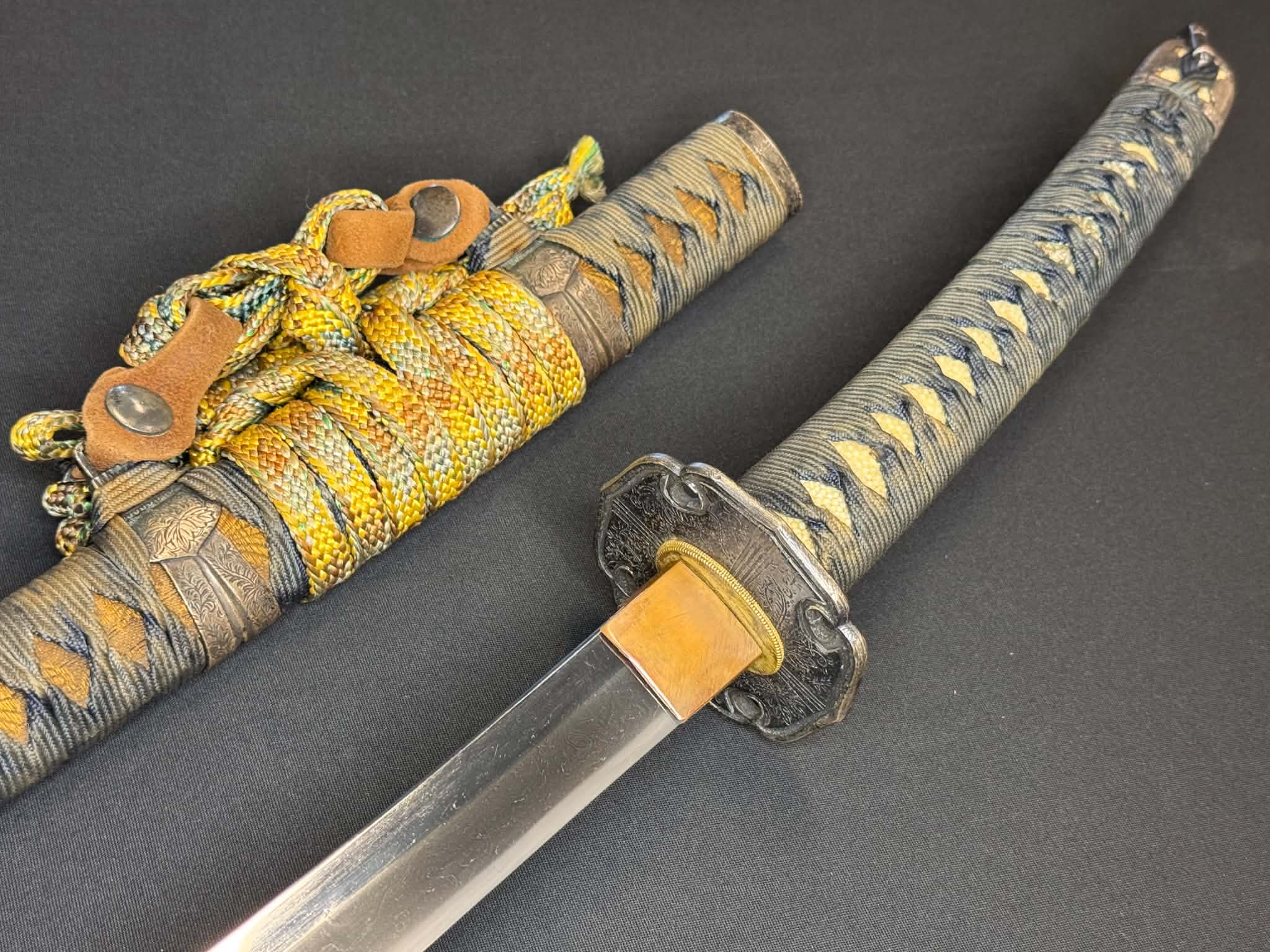 Antique Nihonto - Katana with Tachi Koshirae, Toensha Attributed to Bizen Yoshimitsu