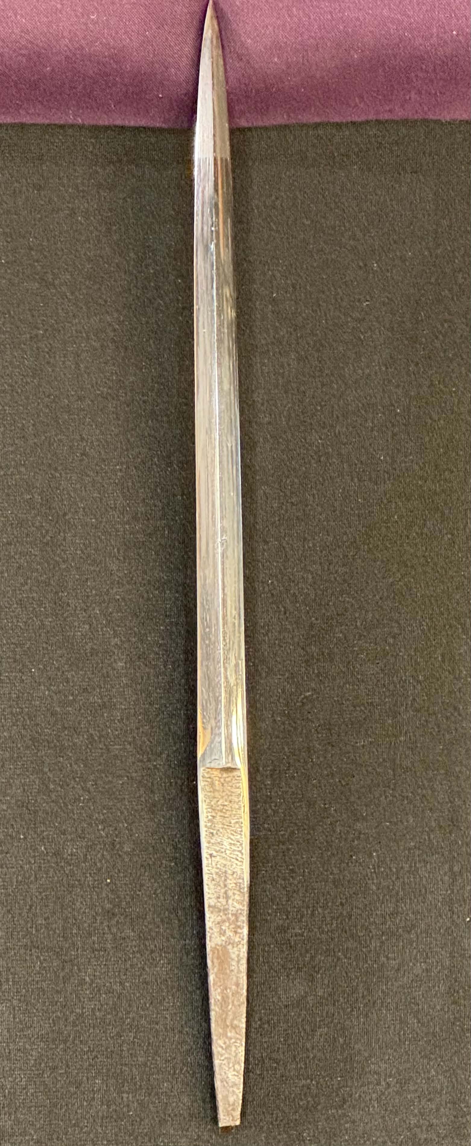 Antique Nihonto - Thick Armor Piercer Tanto with koshirae