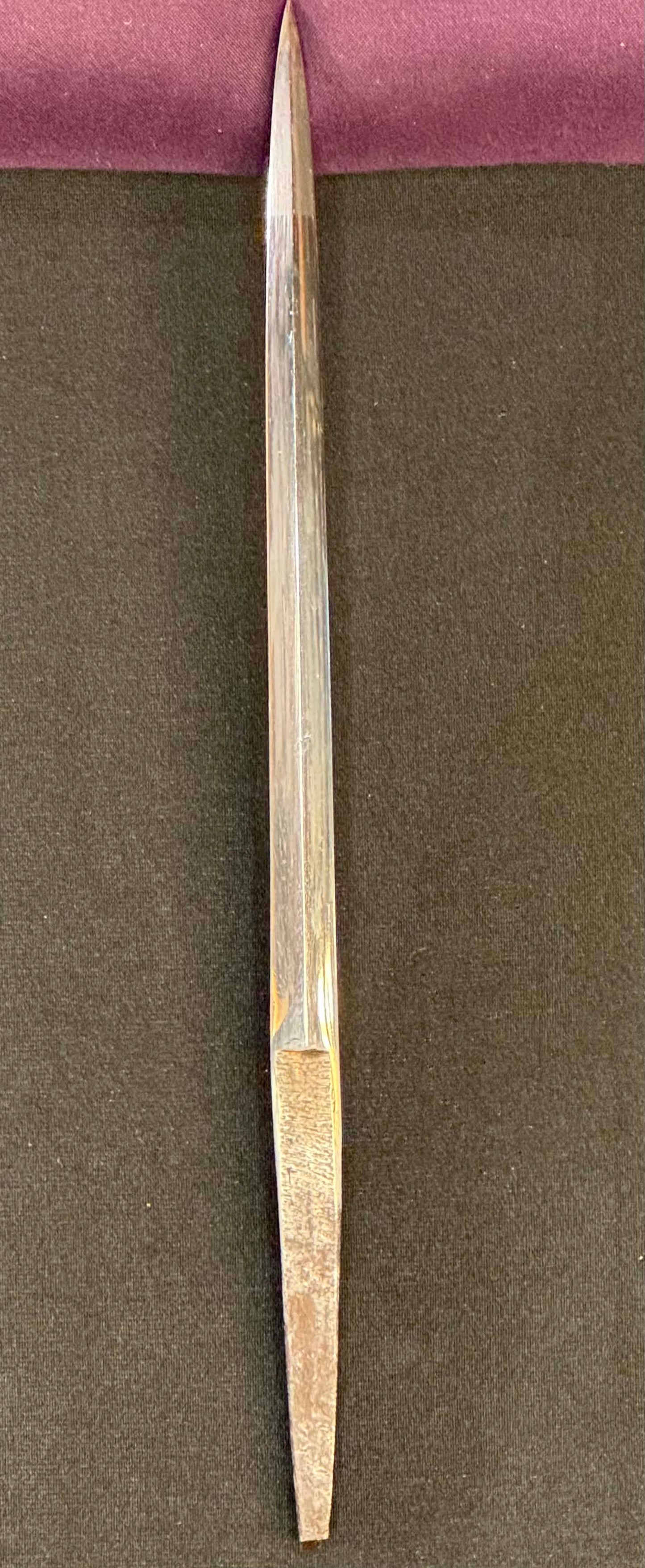 Antique Nihonto - Thick Armor Piercer Tanto with koshirae