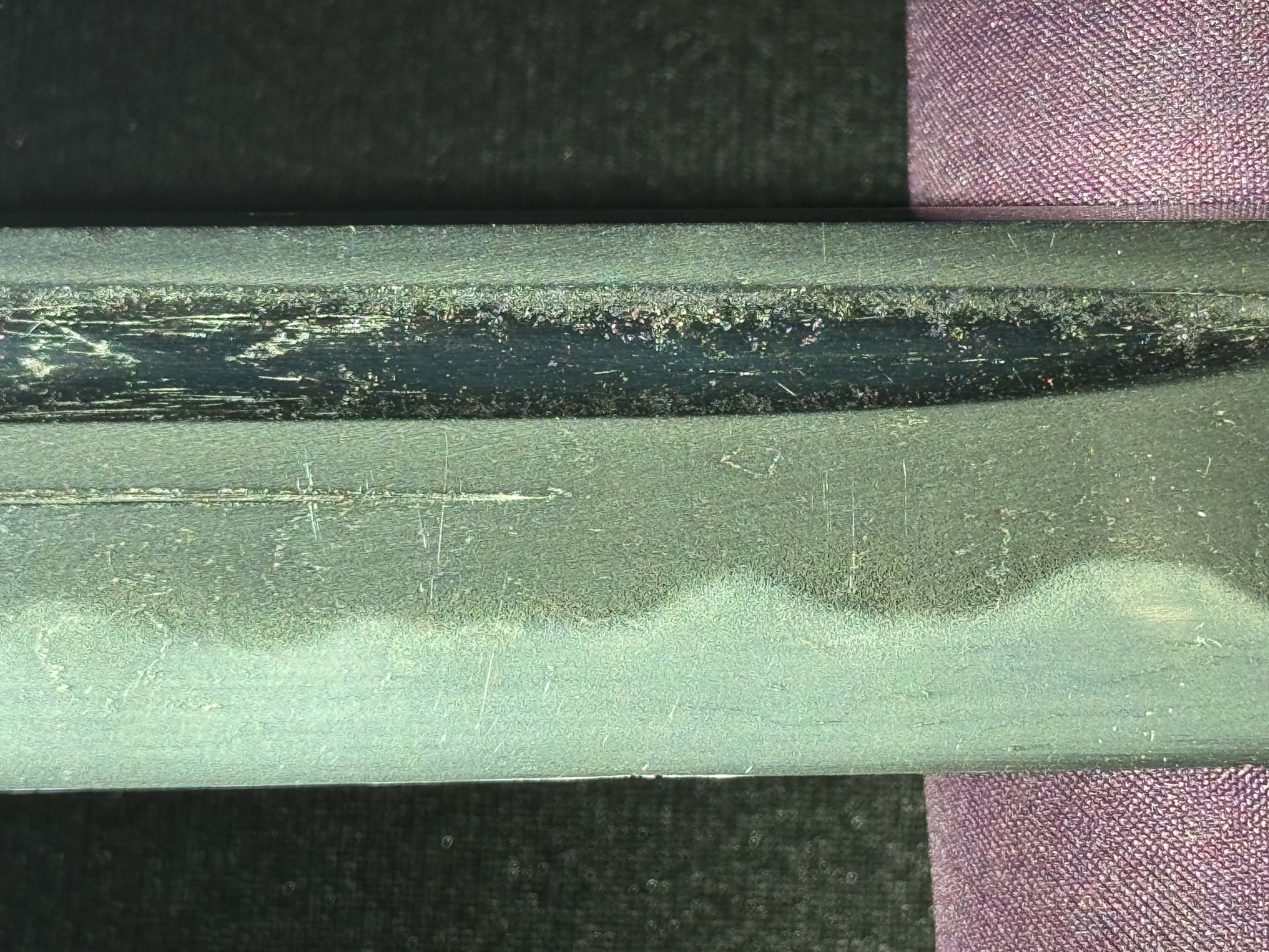 Antique Nihonto - Wakizashi with koshirae, Tsunagigaki attributed to Shimosaka