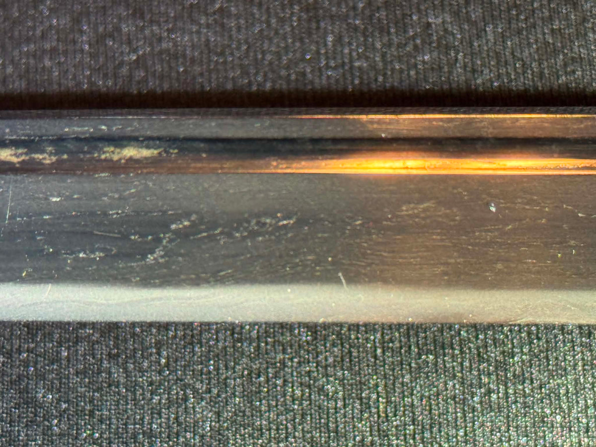 Antique Nihonto - THICK Armor Piercer Tanto in Shirasaya, illegible signature