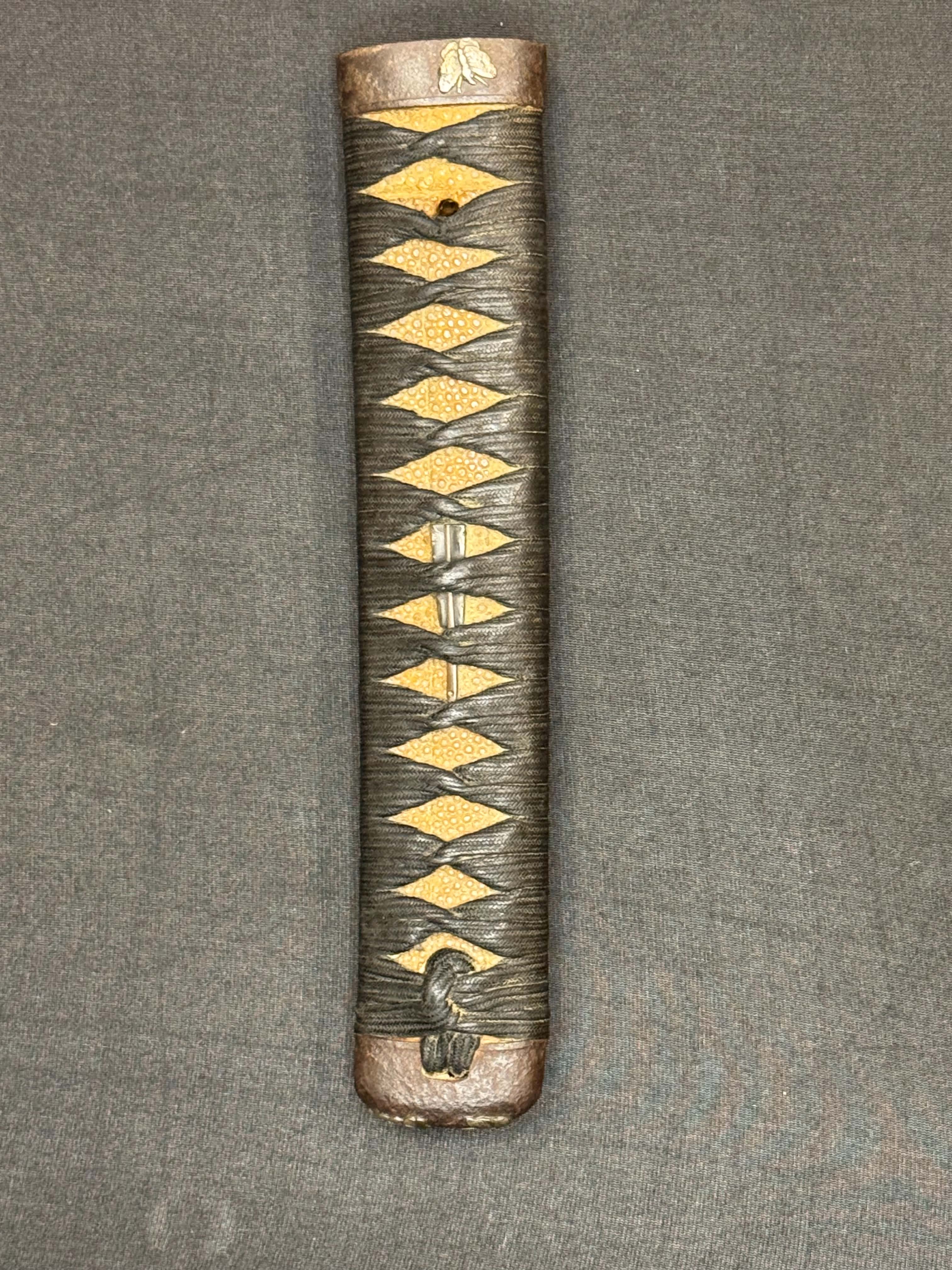 Antique Nihonto - Long Wakizashi in Butterfly Koshirae