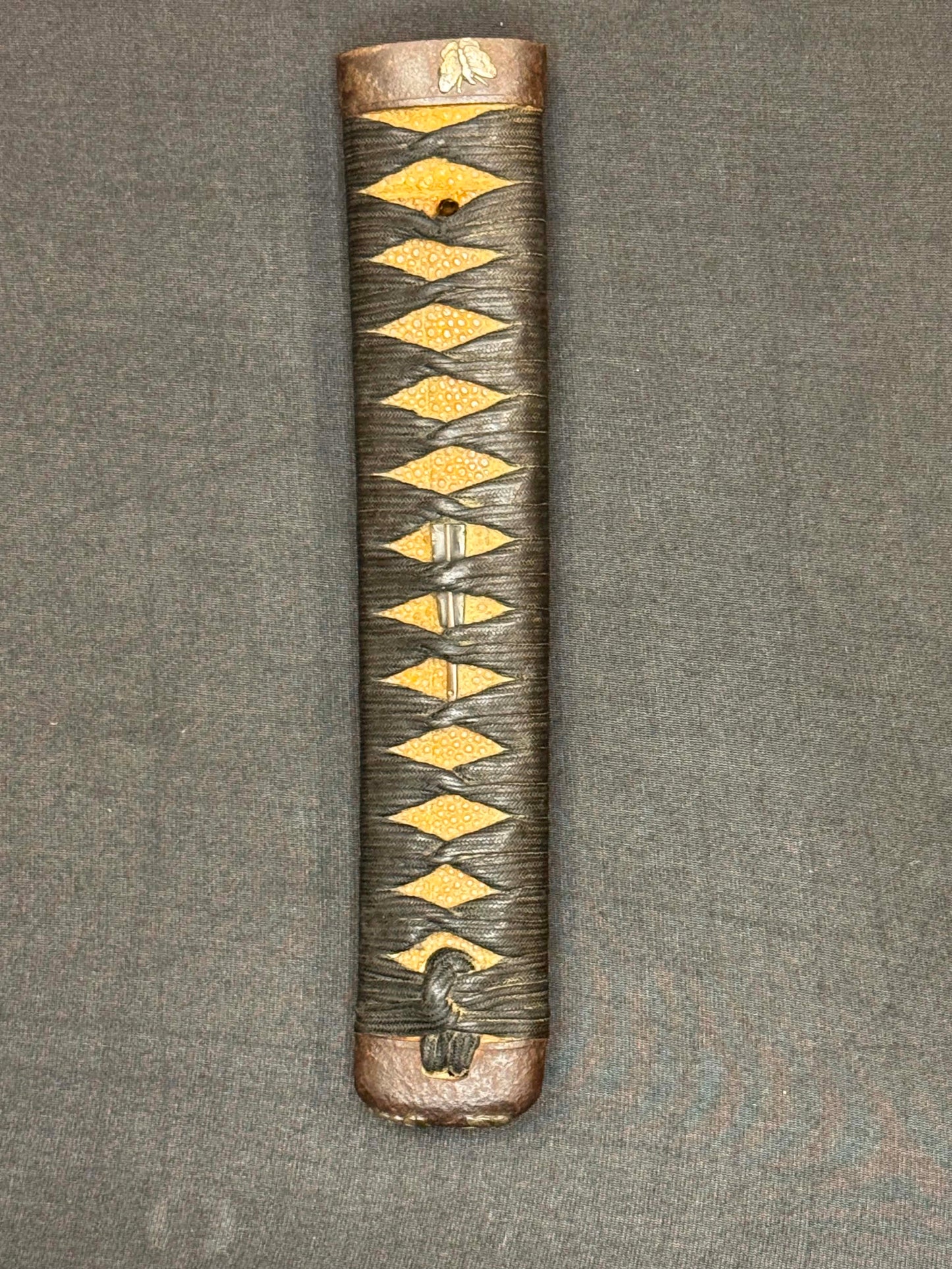 Antique Nihonto - Long Wakizashi in blButterfly Koshirae