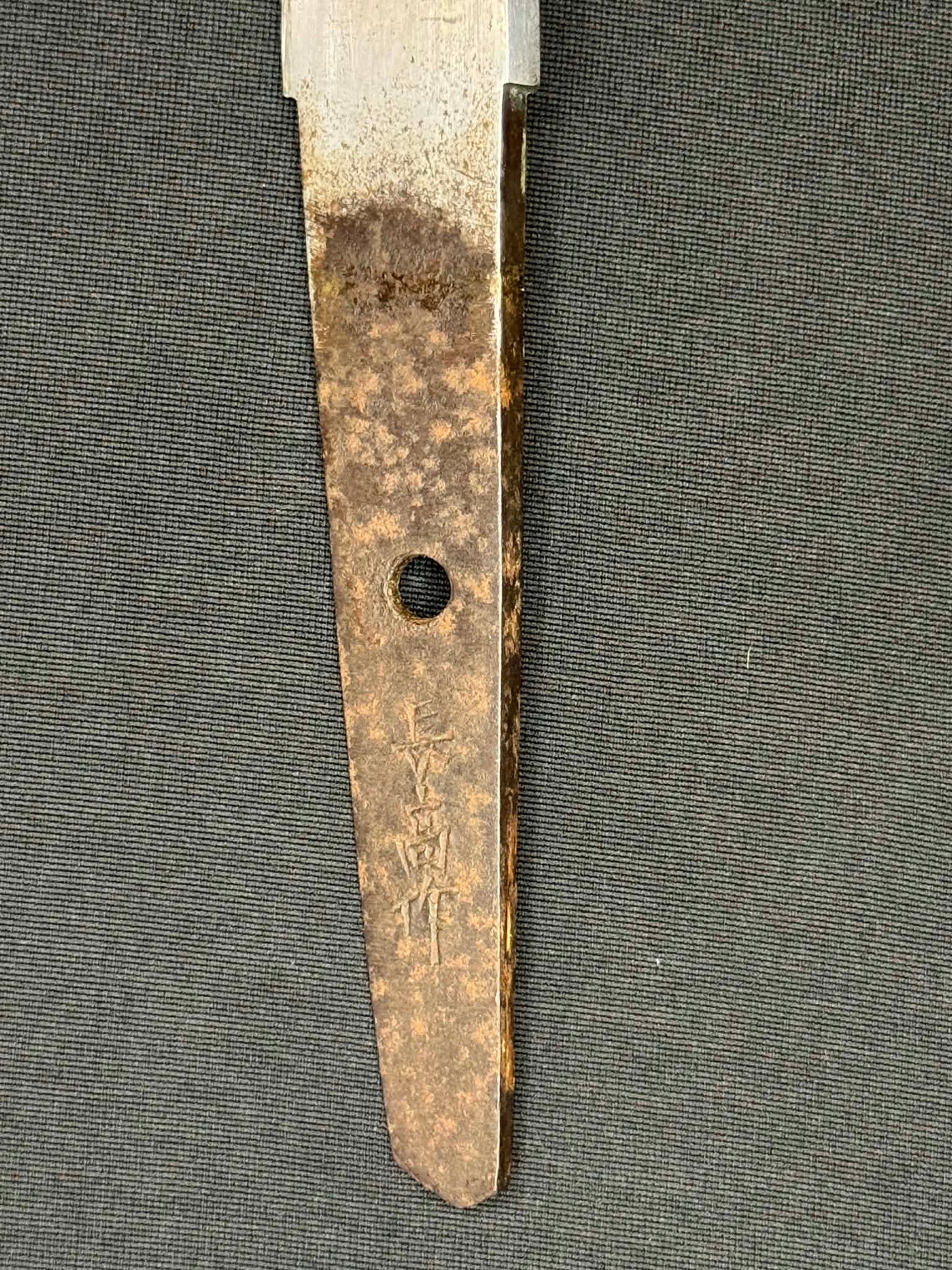 Antique Nihonto - Wakizashi in Koshirae, signed Nagataka Saku (unverified)