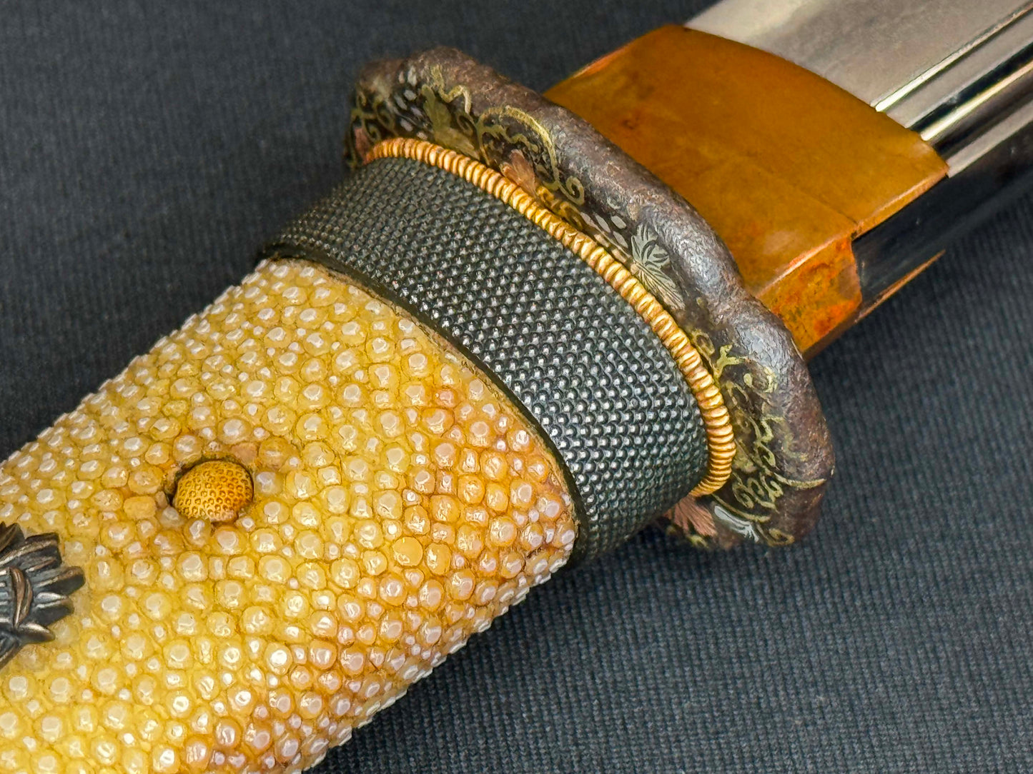Antique Nihonto - Naginata Naoshi Wakizashi in Koshirae