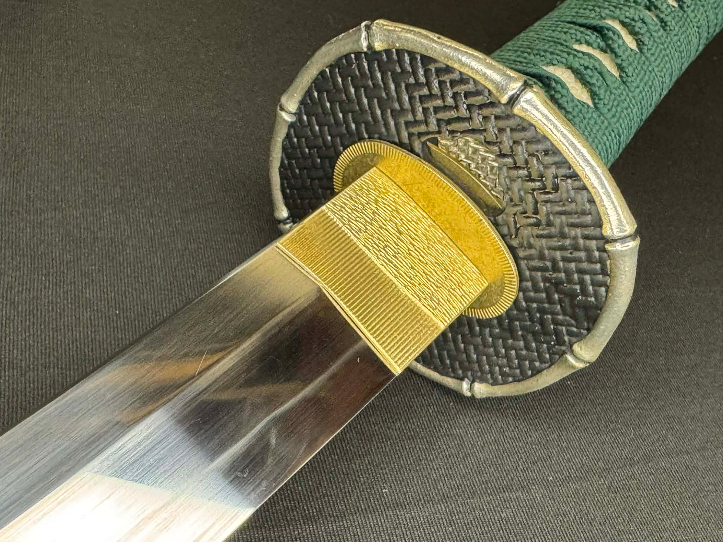 Legacy Steel Bamboo Iris Reaper Wakizashi  - 1095 Clay Tempered Shobu Zukuri Suguha