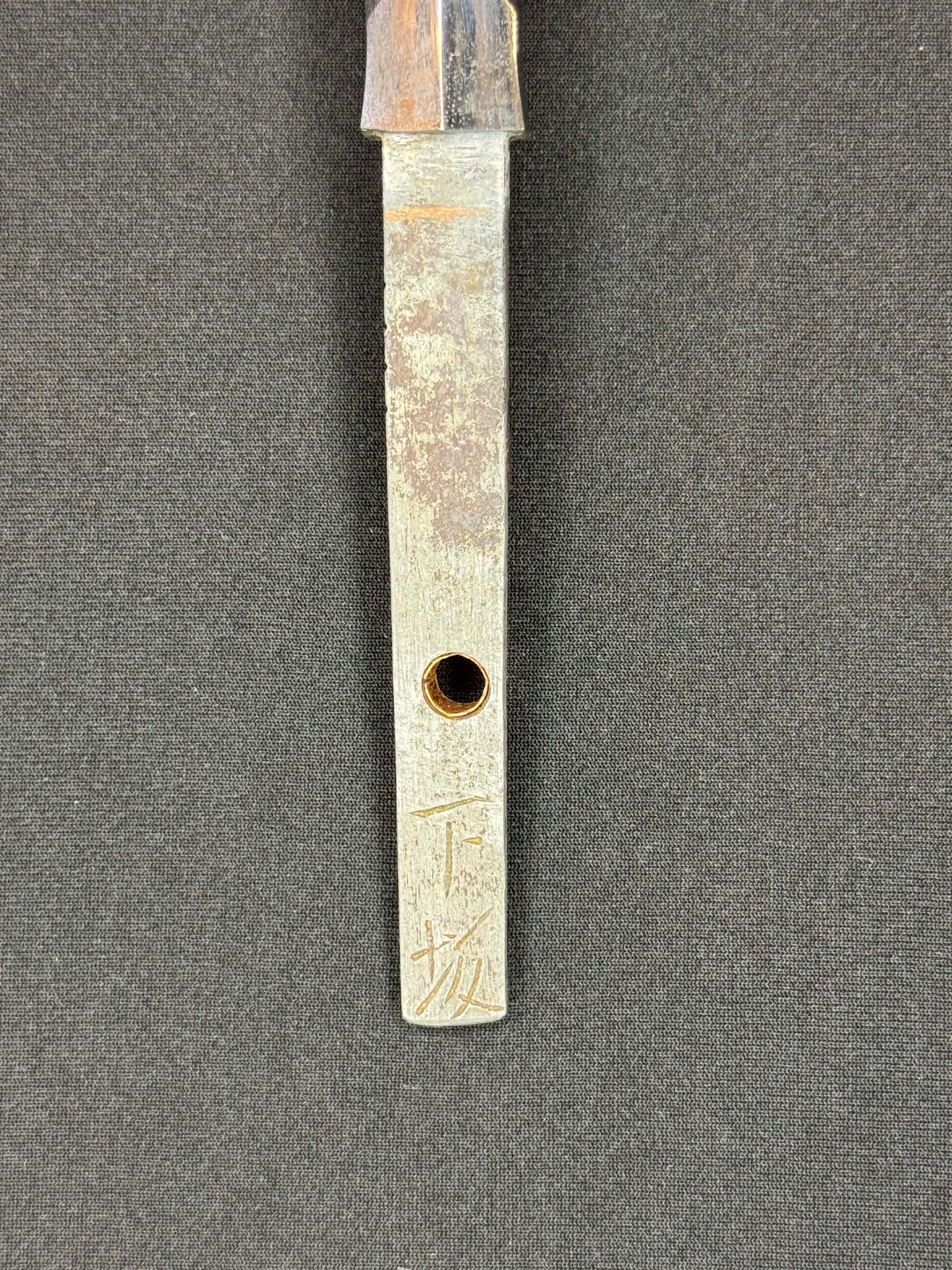 Antique Nihonto - Edo Period (150-400 years old) Yari in Tanto Koshirae, signed Shimosaka