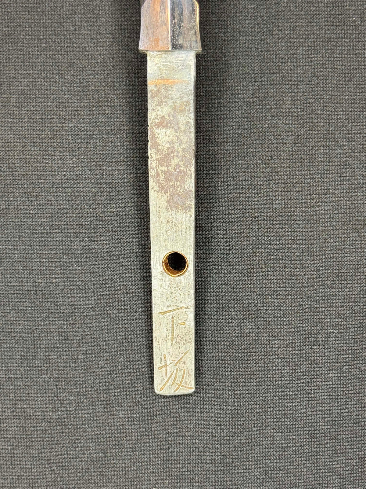 Antique Nihonto - Edo Period (150-400 years old) Yari in Tanto Koshirae, signed Shimosaka