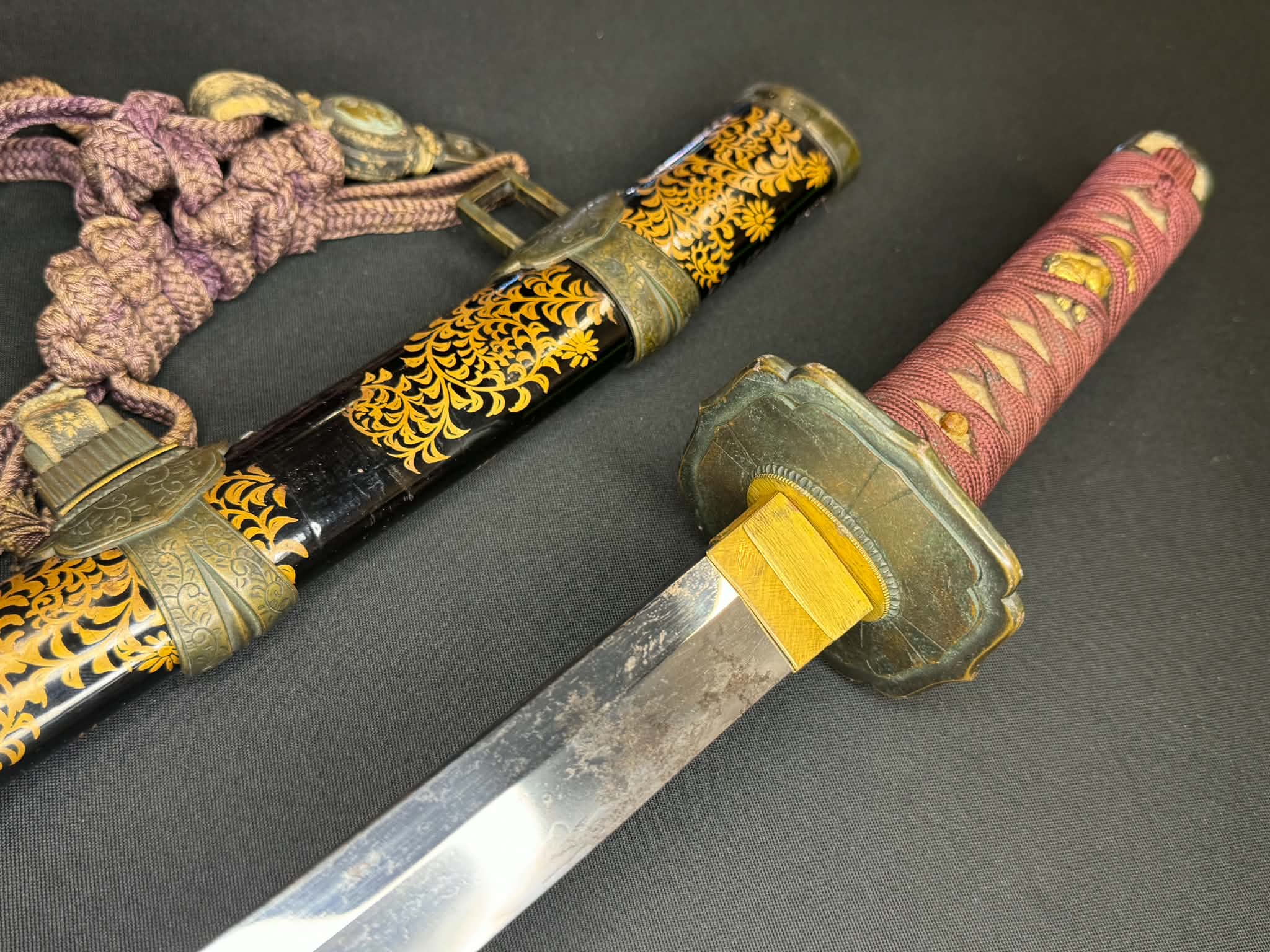 Antique Nihonto - Wakizashi in kodachi Koshirae with WW2 surrender tag
