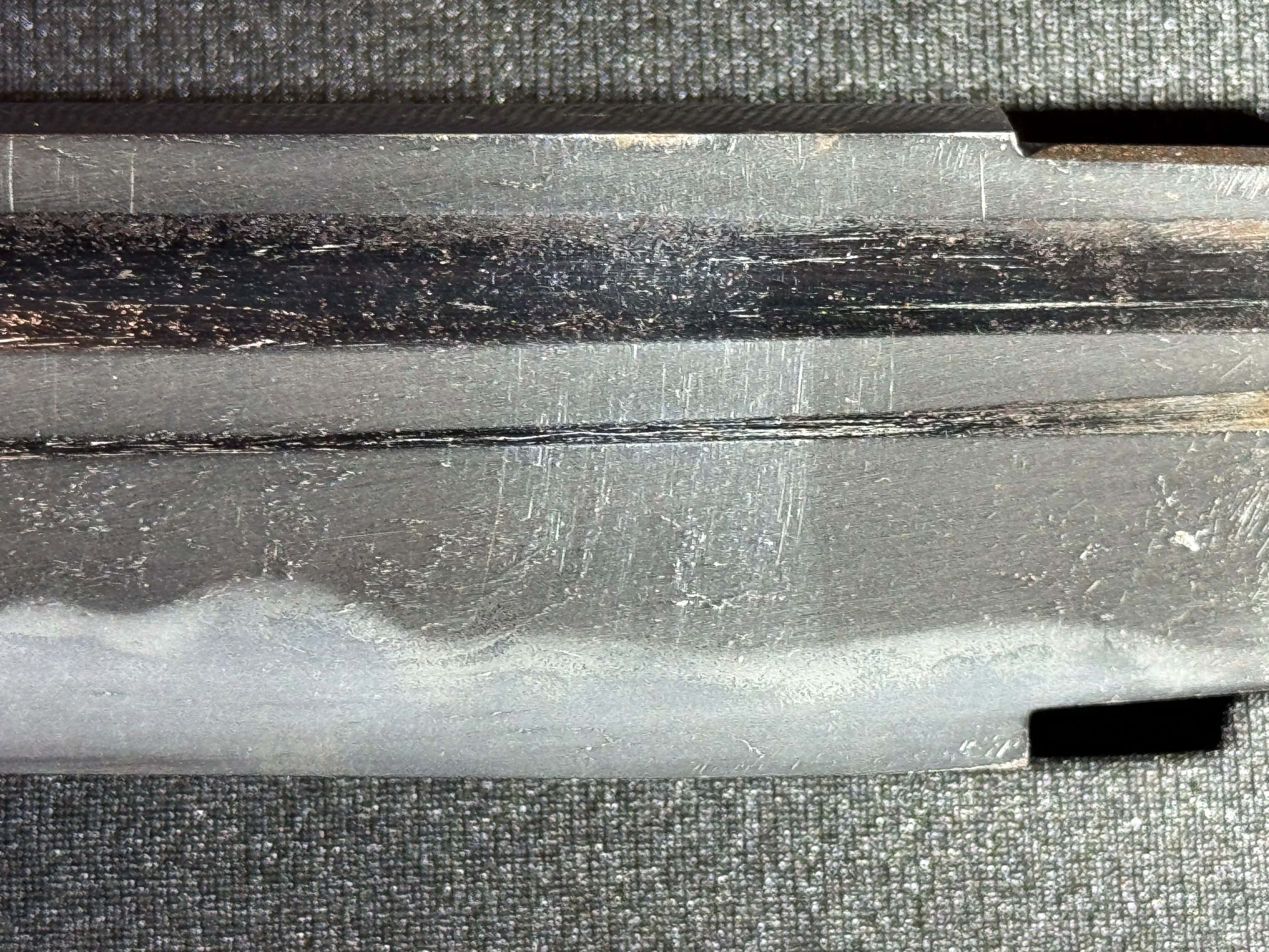 Antique Nihonto - Wakizashi with koshirae, Tsunagigaki attributed to Shimosaka