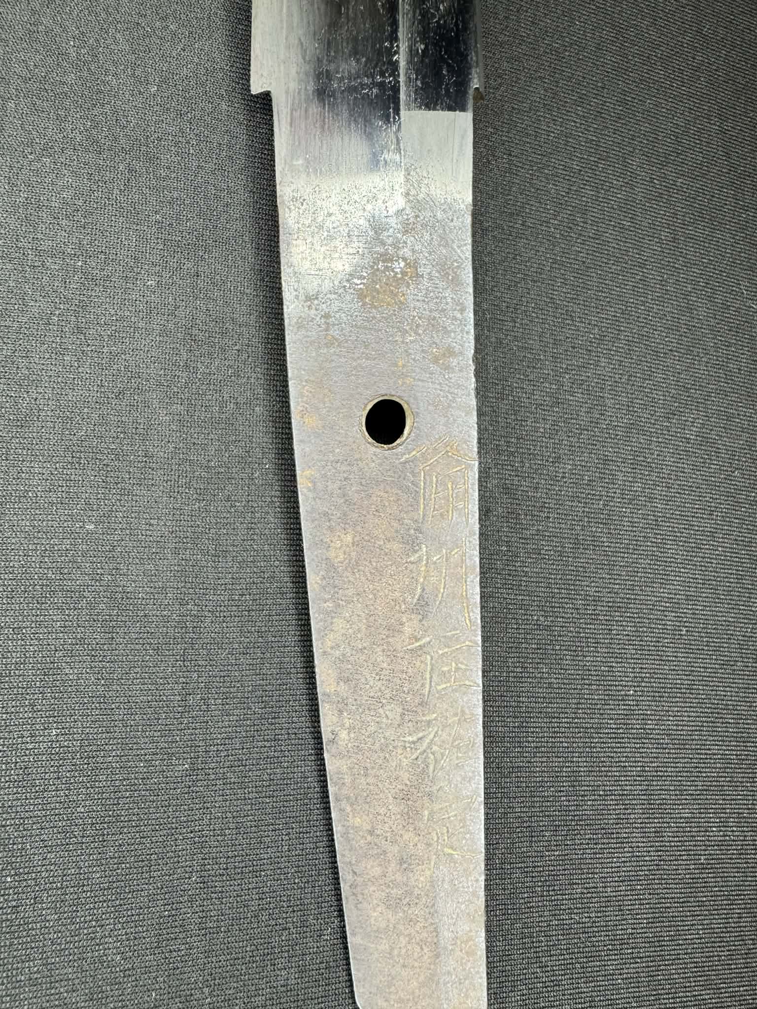 Antique Nihonto - Early Edo Wakizashi in koshirae, signed Bishu Ju Sukesada (unverified)
