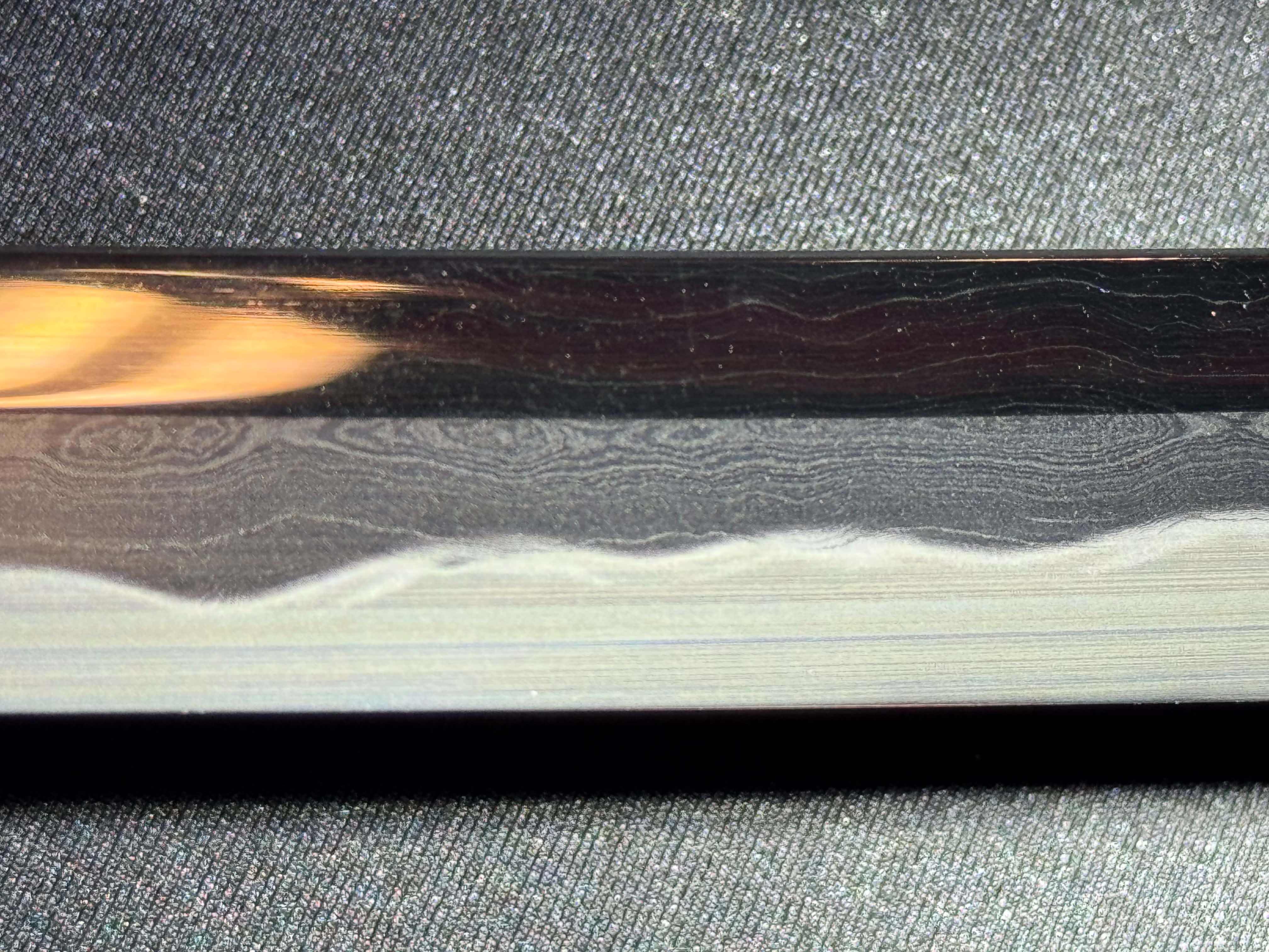 Masterwork Phoenix Armory Katana - Scarlet Vanguard Handachi Folded Steel