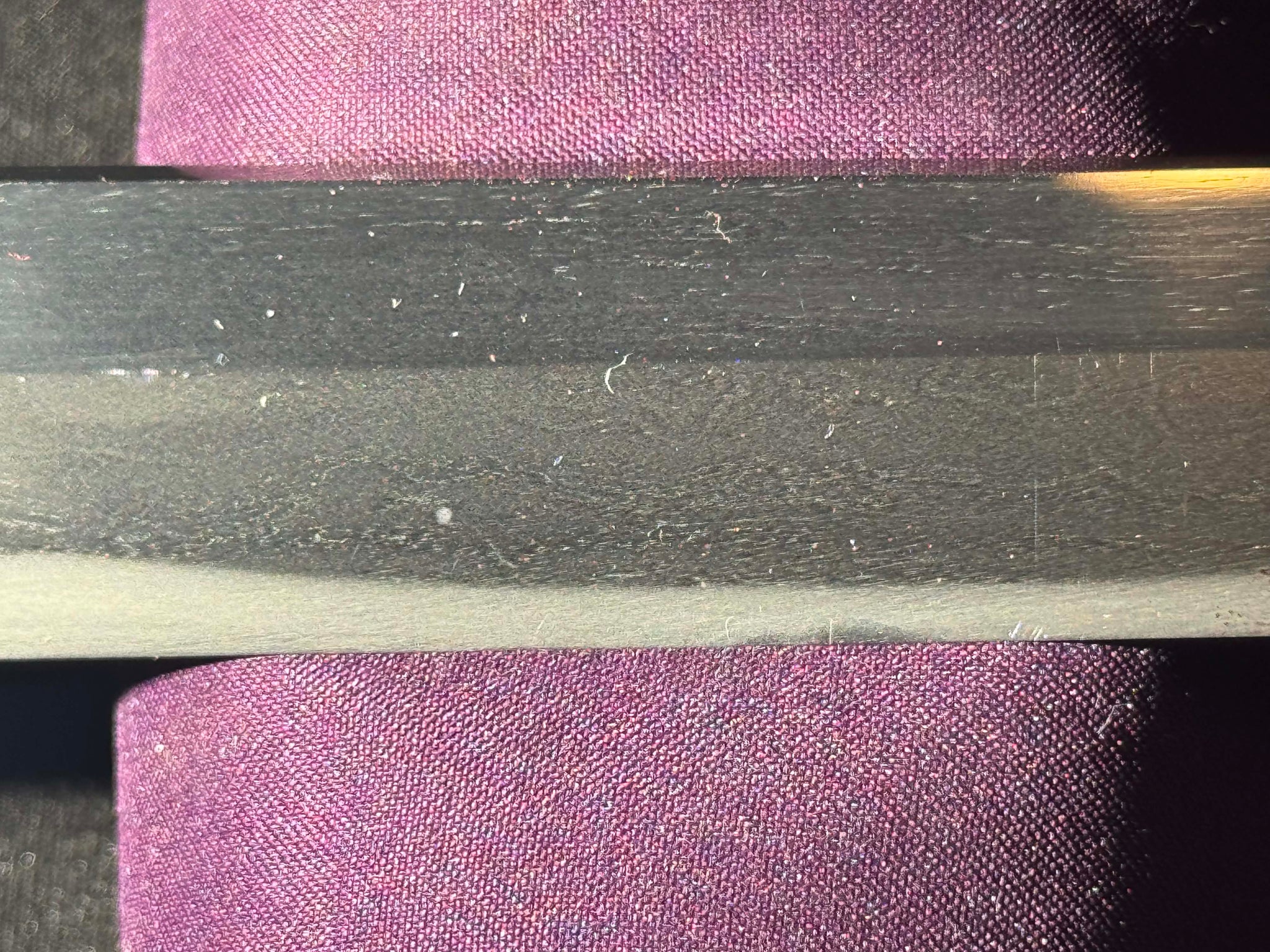 CONSIGNMENT Antique Nihonto - Wakizashi in Shirasaya, signed Settsu Ju Fujiwara Sadatsugu (unverified)