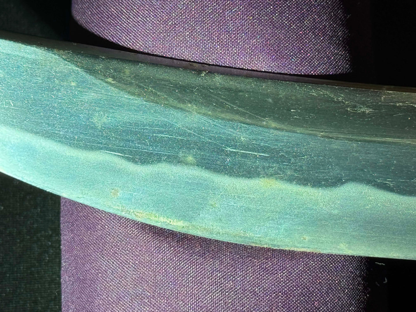 Antique Nihonto - Naginata Naoshi Wakizashi in Shirasaya, signed Soshu Ise Daijo (unverified)