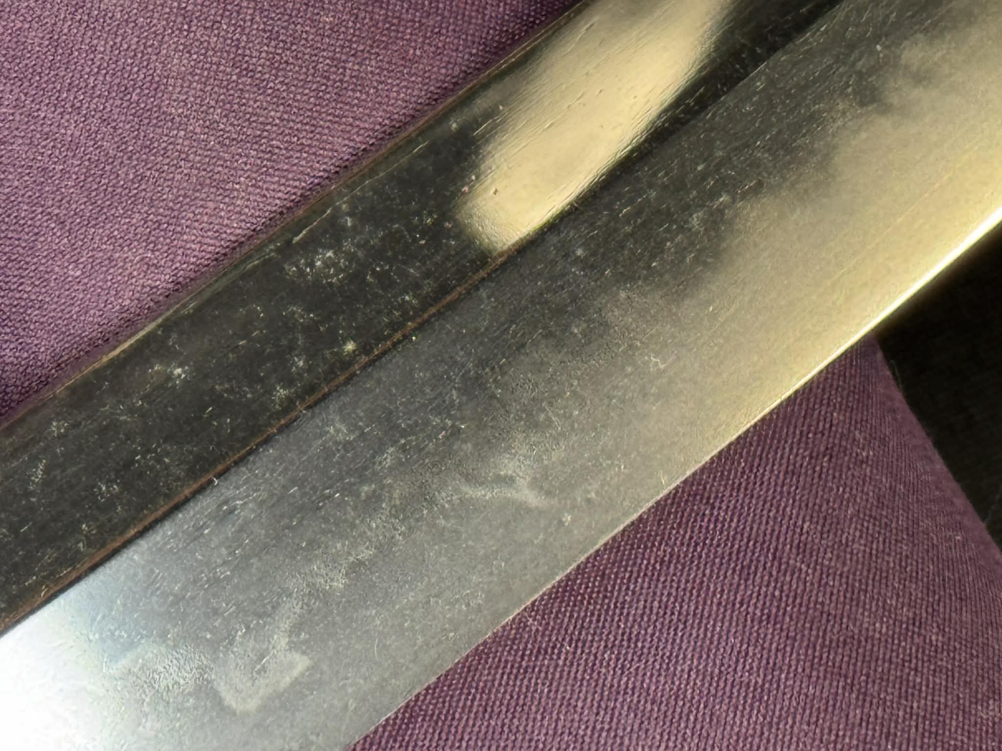 Antique Nihonto - Naginata Naoshi Wakizashi in Shirasaya - NBTHK Attributed to Osafune Sukesada