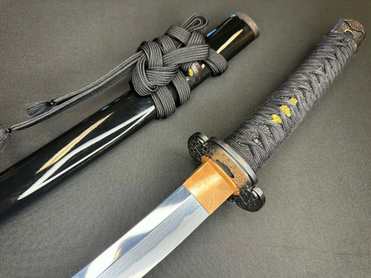 Masterwork Phoenix Armory Katana - Dark Vanguard Handachi Folded Steel