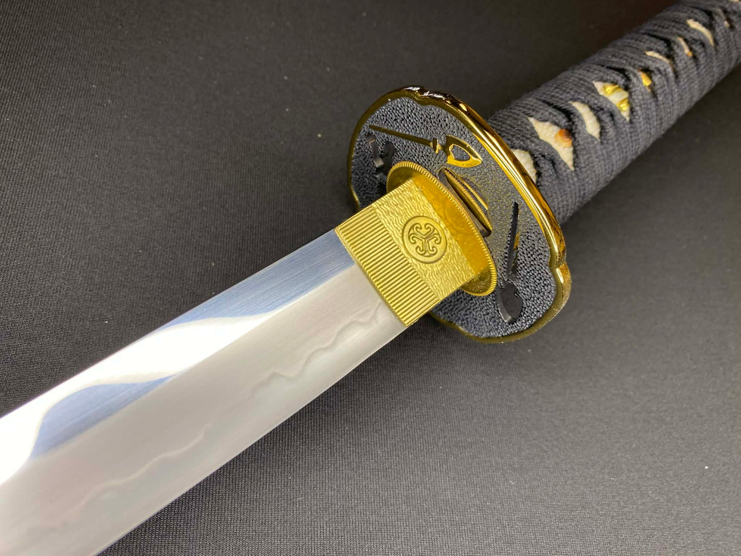 BLEMISHED Legacy Steel Katana - Golden Archer T10 Clay Tempered