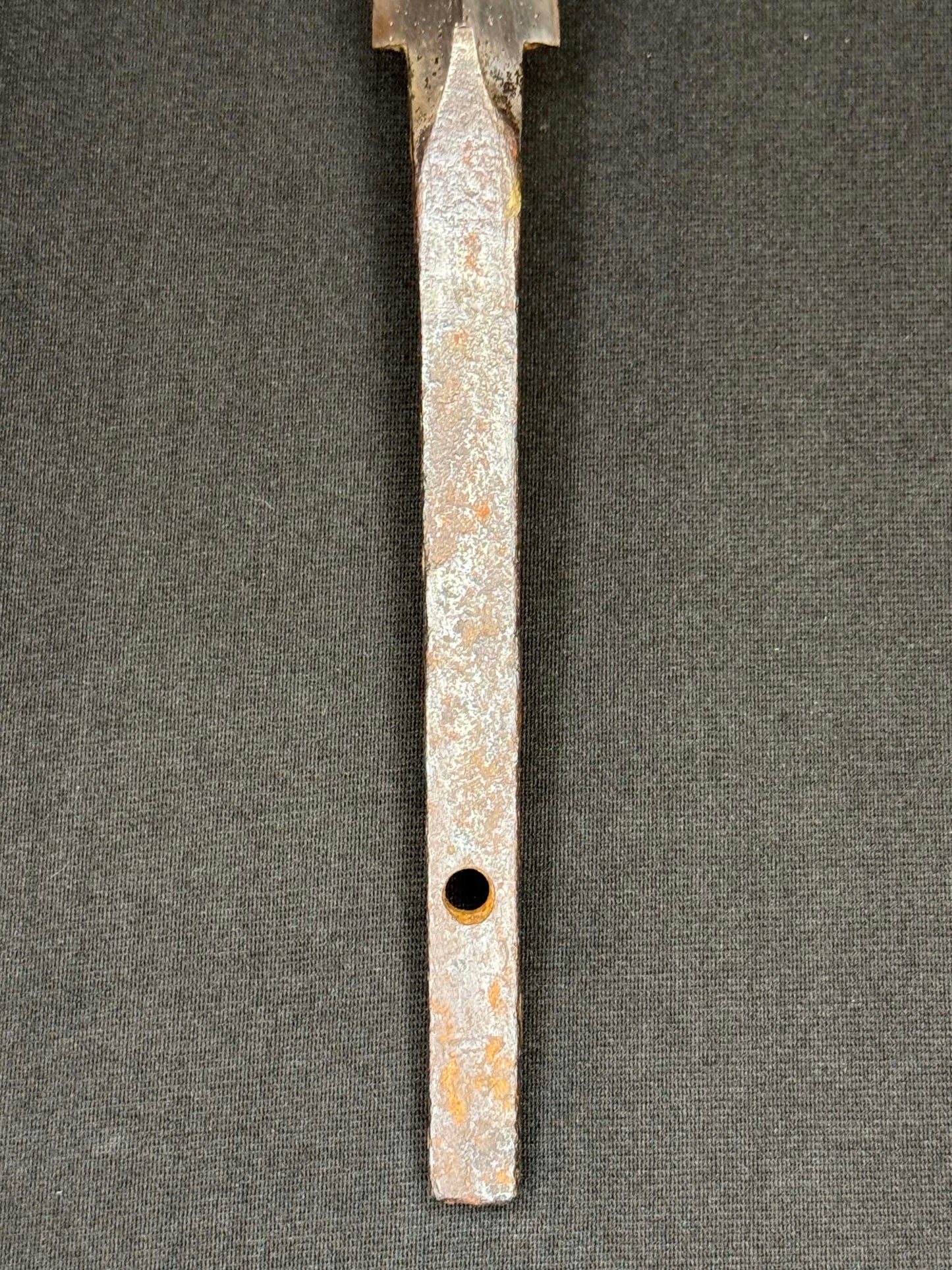 Antique Nihonto - Sankaku Yari in Shikomizue mounts (Stick Sword), signed -tsune