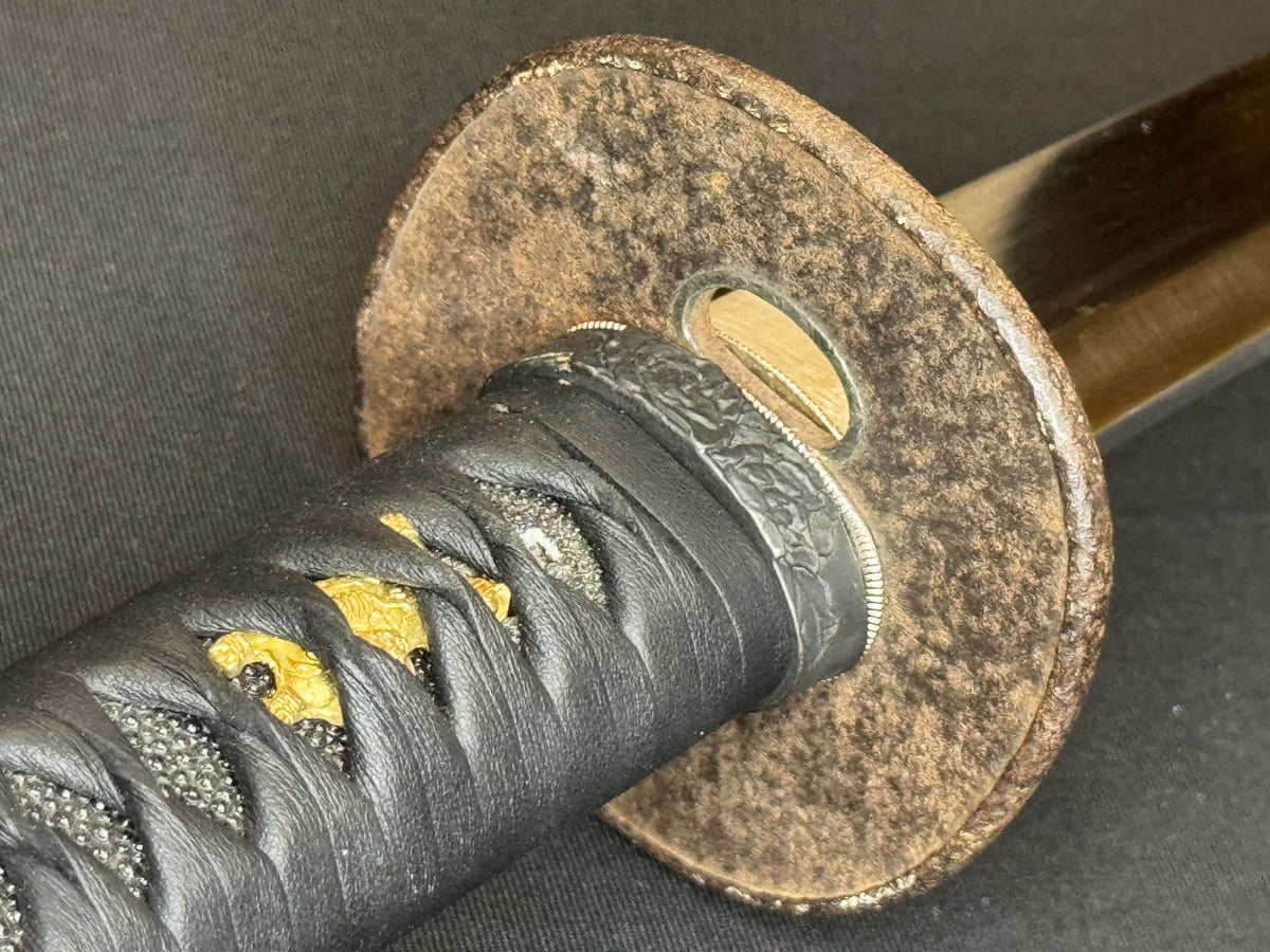 Cloudhammer Kinnoto Katana - antique tsuba