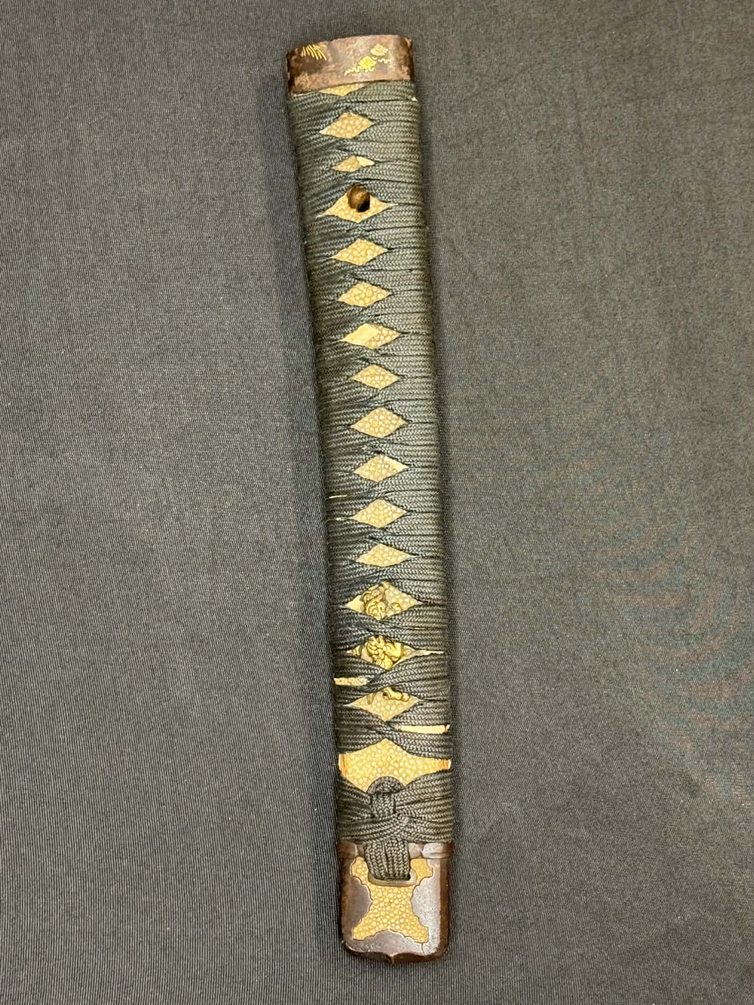 Antique Nihonto - Katana in Tachi Koshirae, signed Rai Kuni- (unverified)