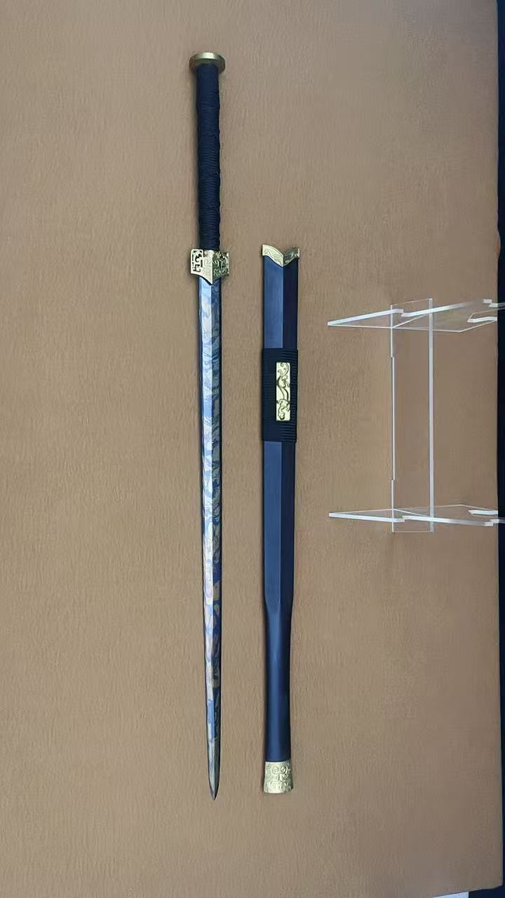 PRE-ORDER Cloudhammer Han Jian - Sokka 's Space Sword - Pattern Welded Meteorite Steel