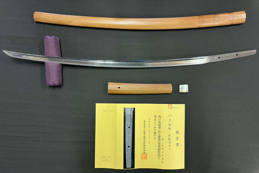 Antique Nihonto -  Katana in Shirasaya - Attributed to Osafune Kiyomitsu