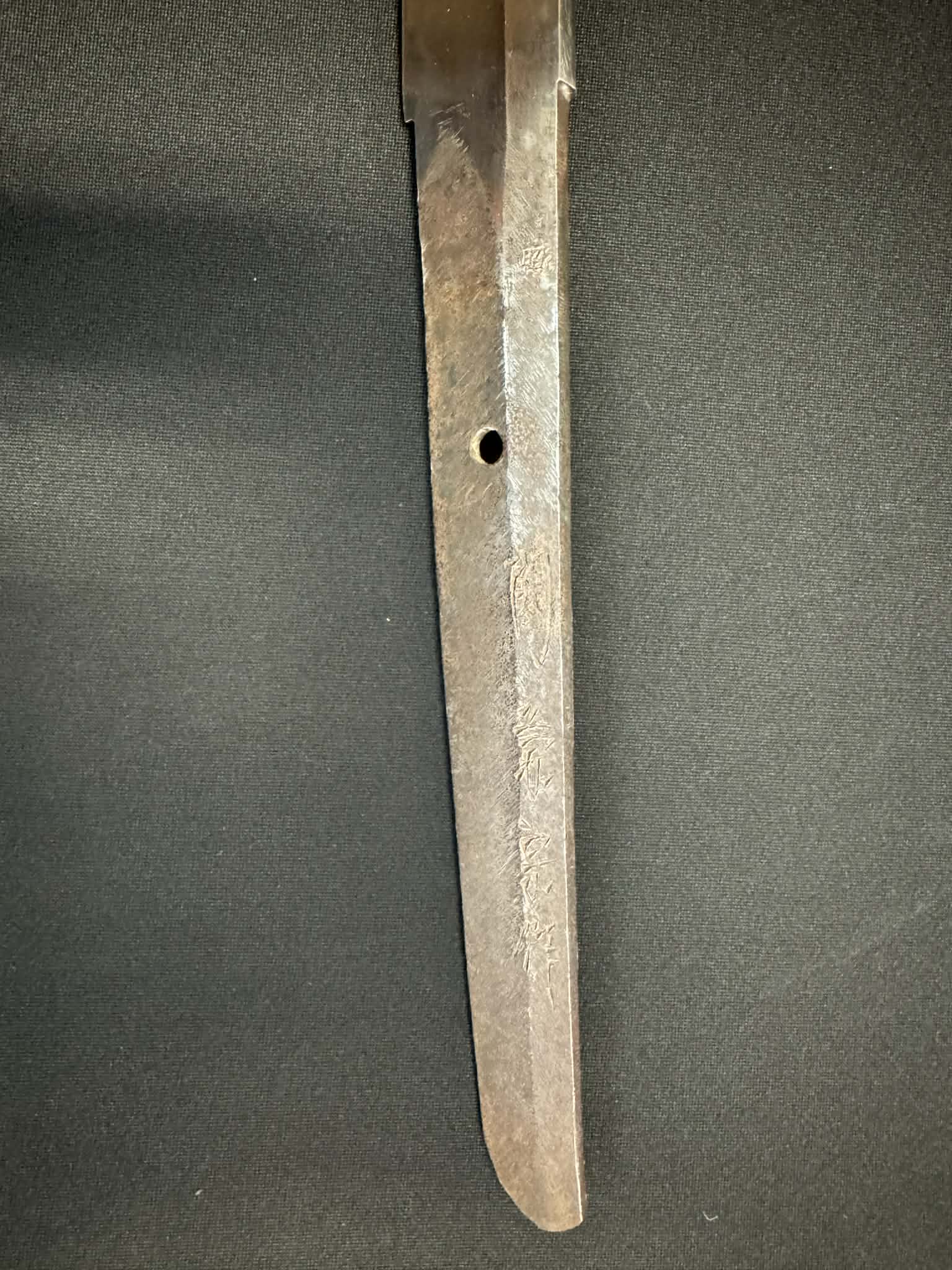 Nihonto - Showato Katana in Tachi Koshirae, Signed Seki Kanemune Saku