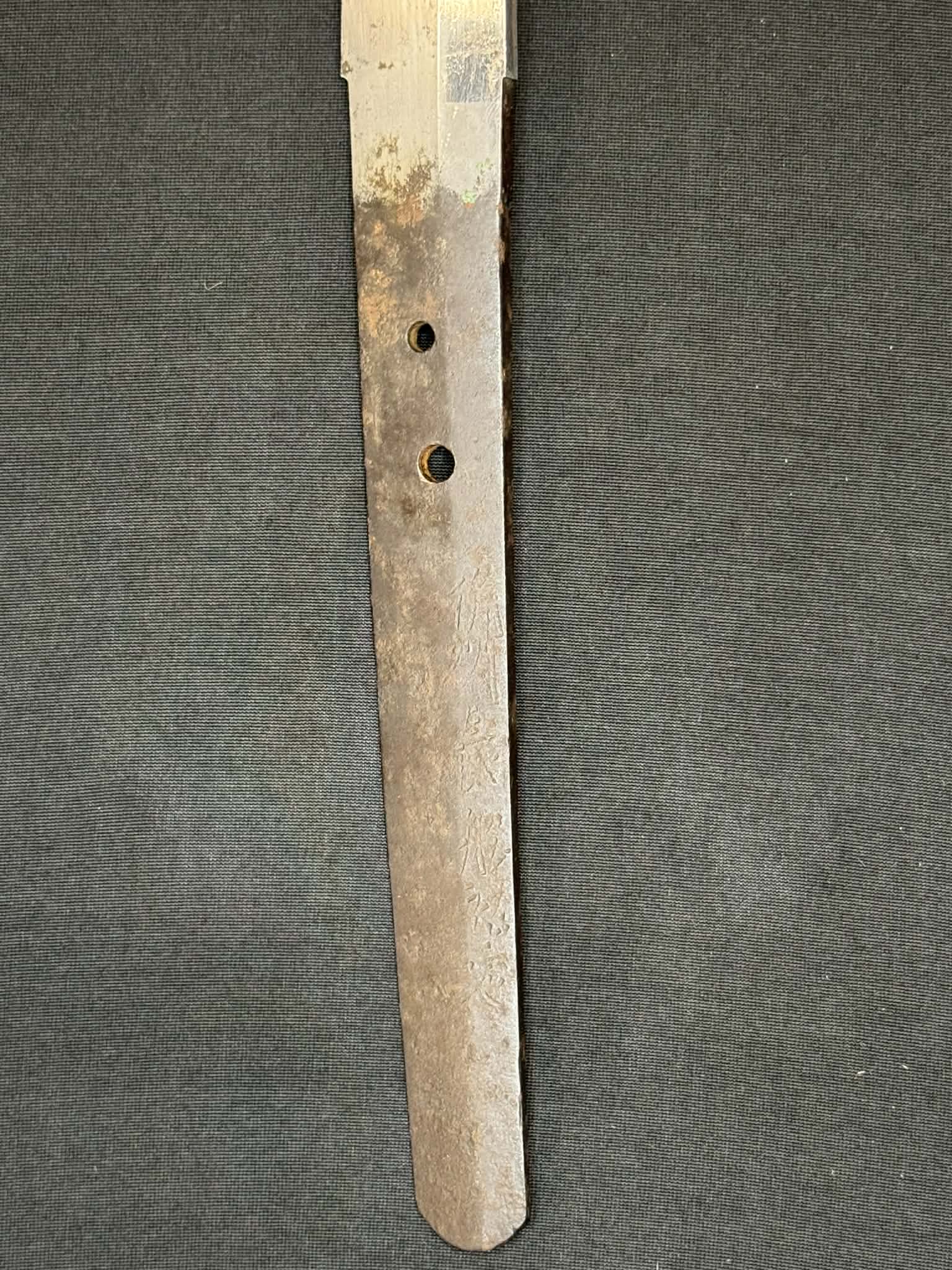 Antique Nihonto - Katana in Koshirae, signed Bishu Osafune Sukesada, Dated Eiroku October 8 (1567) (not verified)