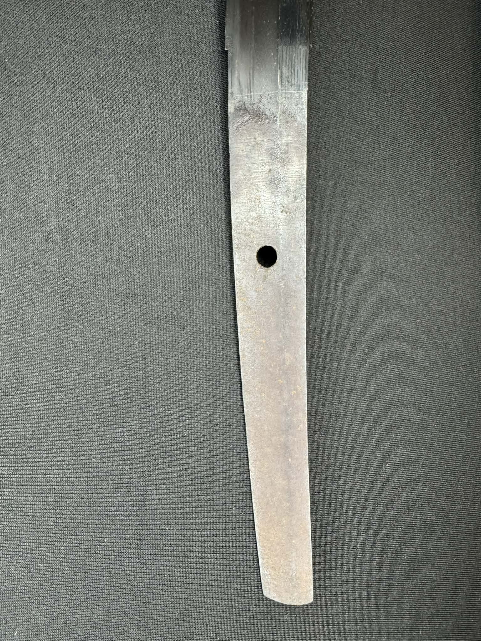 Antique Nihonto - Wakizashi in Shirasaya, signed Zenjo Kanetoshi