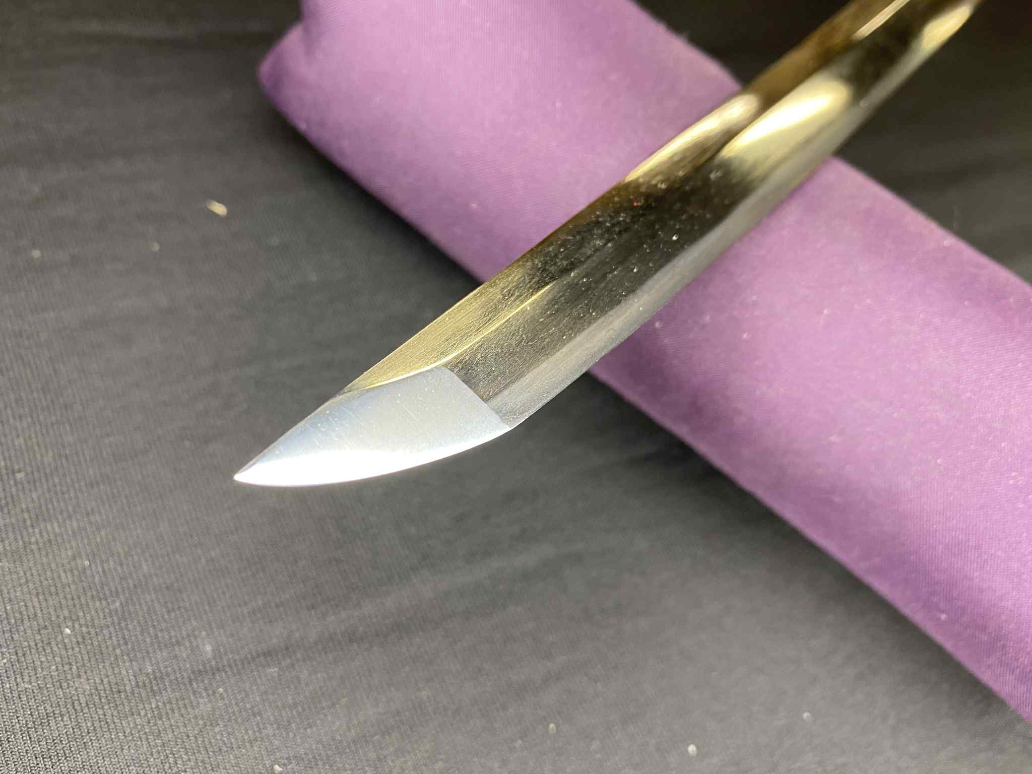 Antique Nihonto - Katana with Tachi Koshirae - Muramachi (5-600 years old) - NBTHK Attributed to Uda