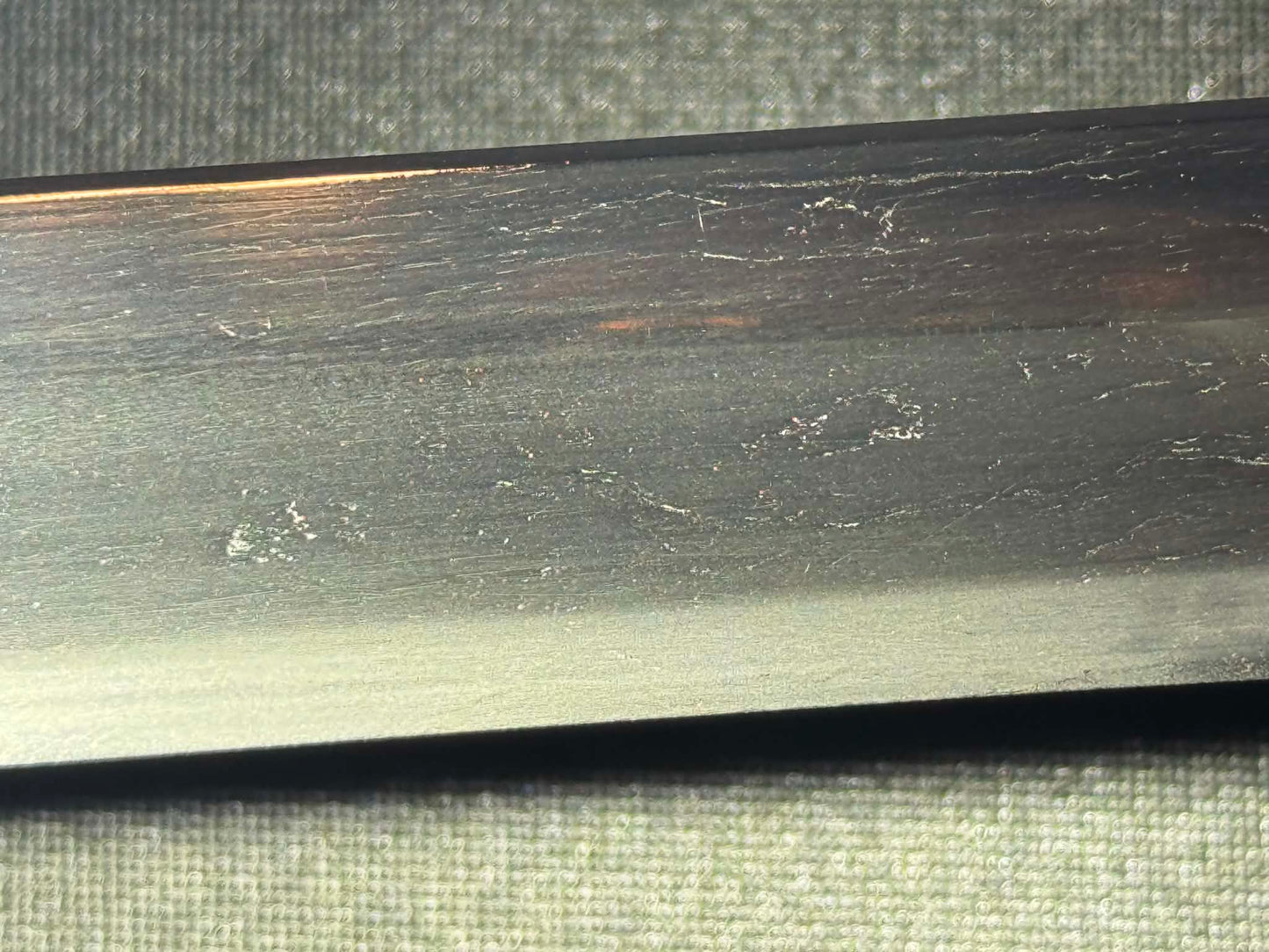 Antique Nihonto - VERY LONG Katana in Shirasaya - hagire