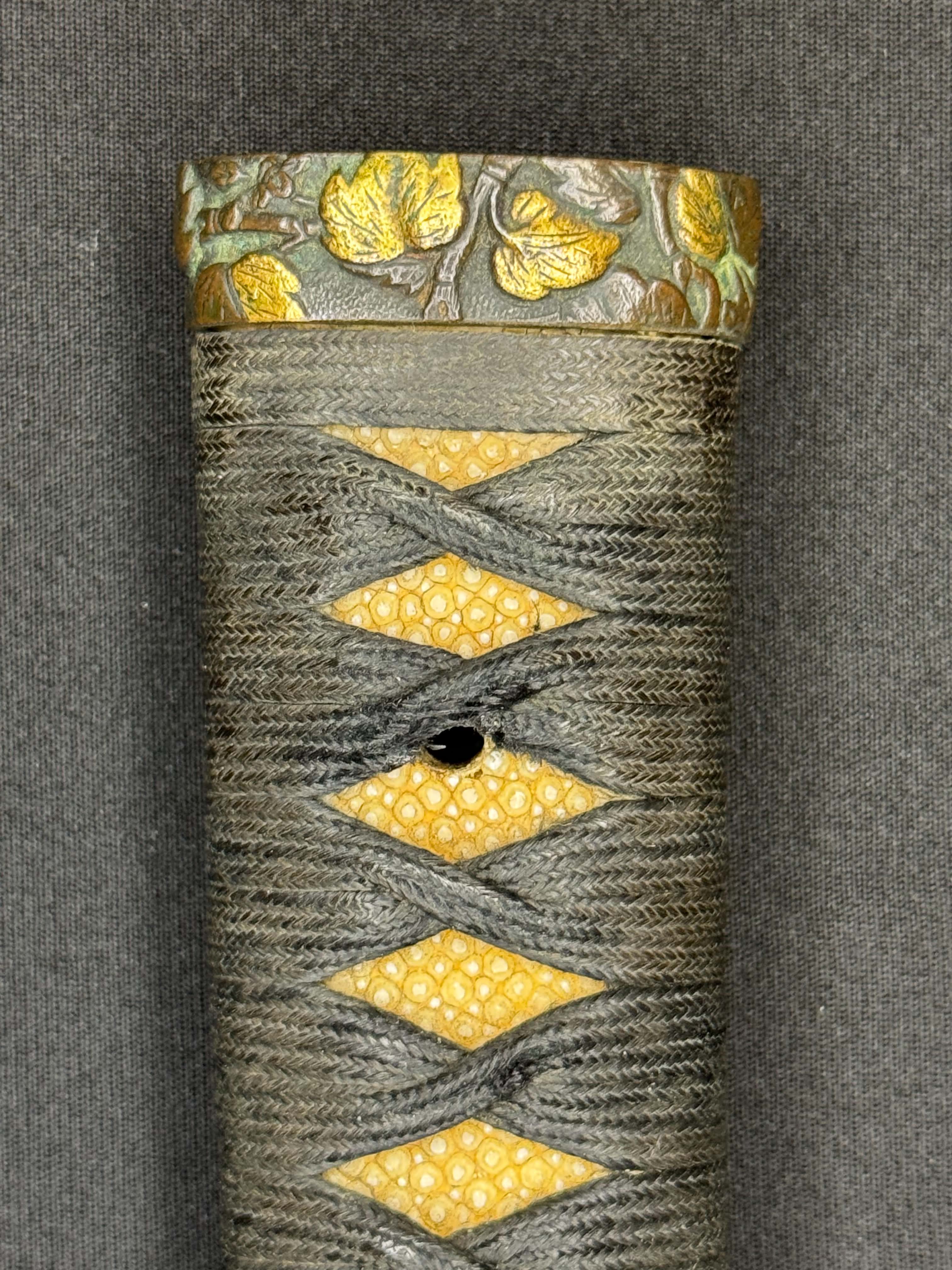 Antique Nihonto - LONG Late Edo Katana with Koshirae, NBTHK attributed to Banryusai Michitoshi