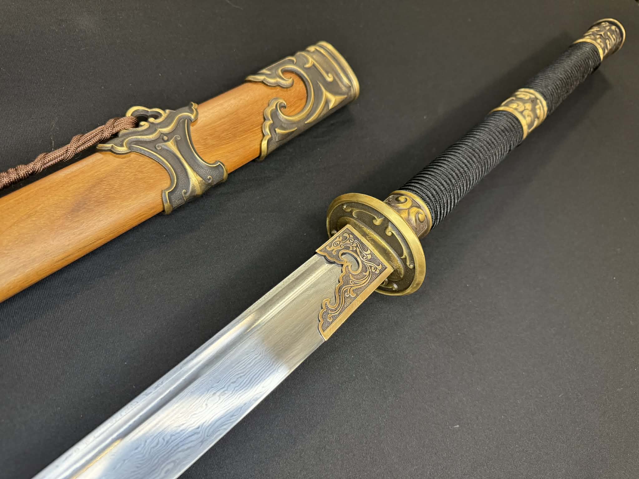Phoenix Armory Classic Dragon Miao Dao - Damascus