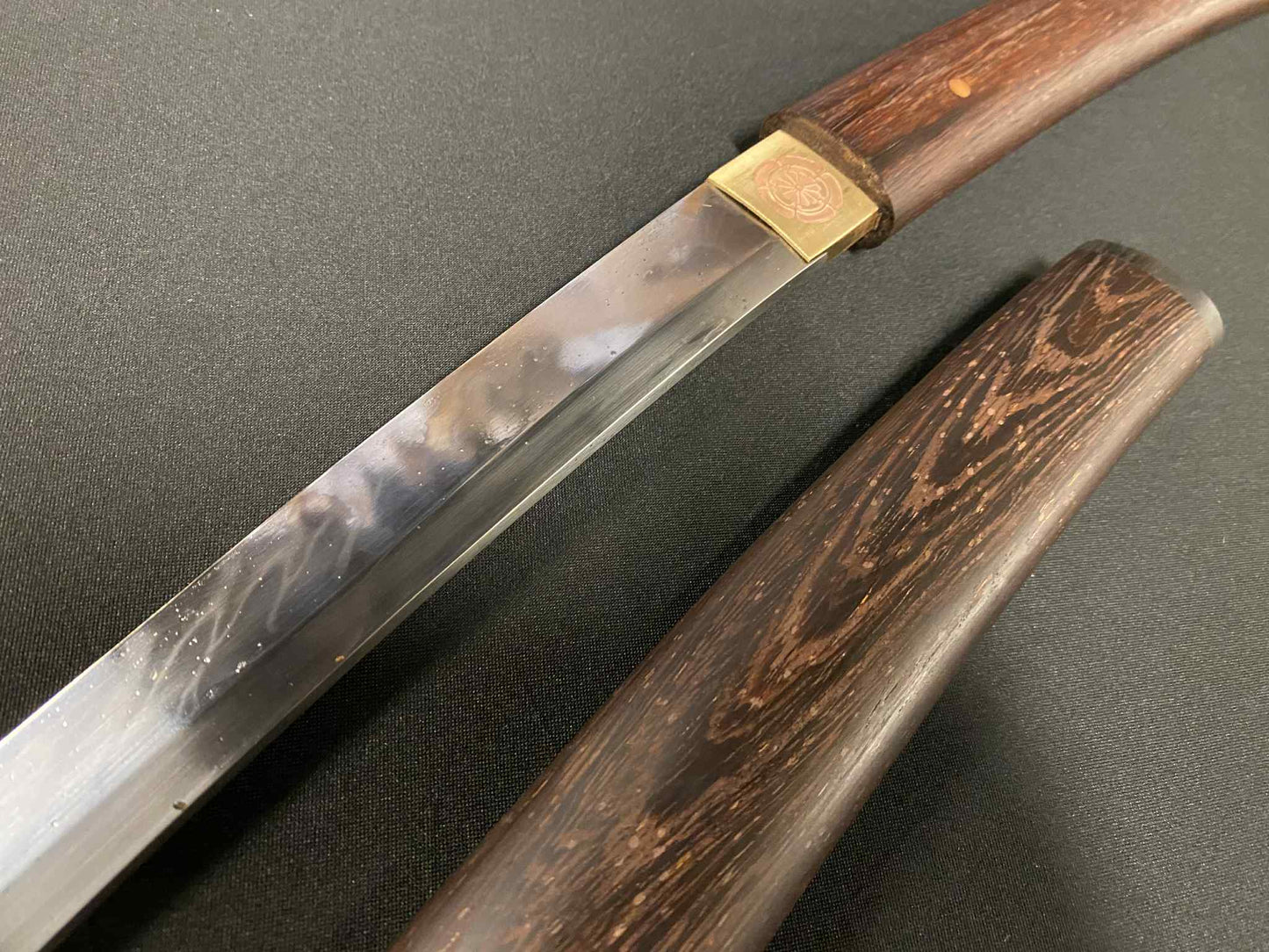 Phoenix Armory Tanto-leth Double Blade - For The Empire - T10 Clay tempered