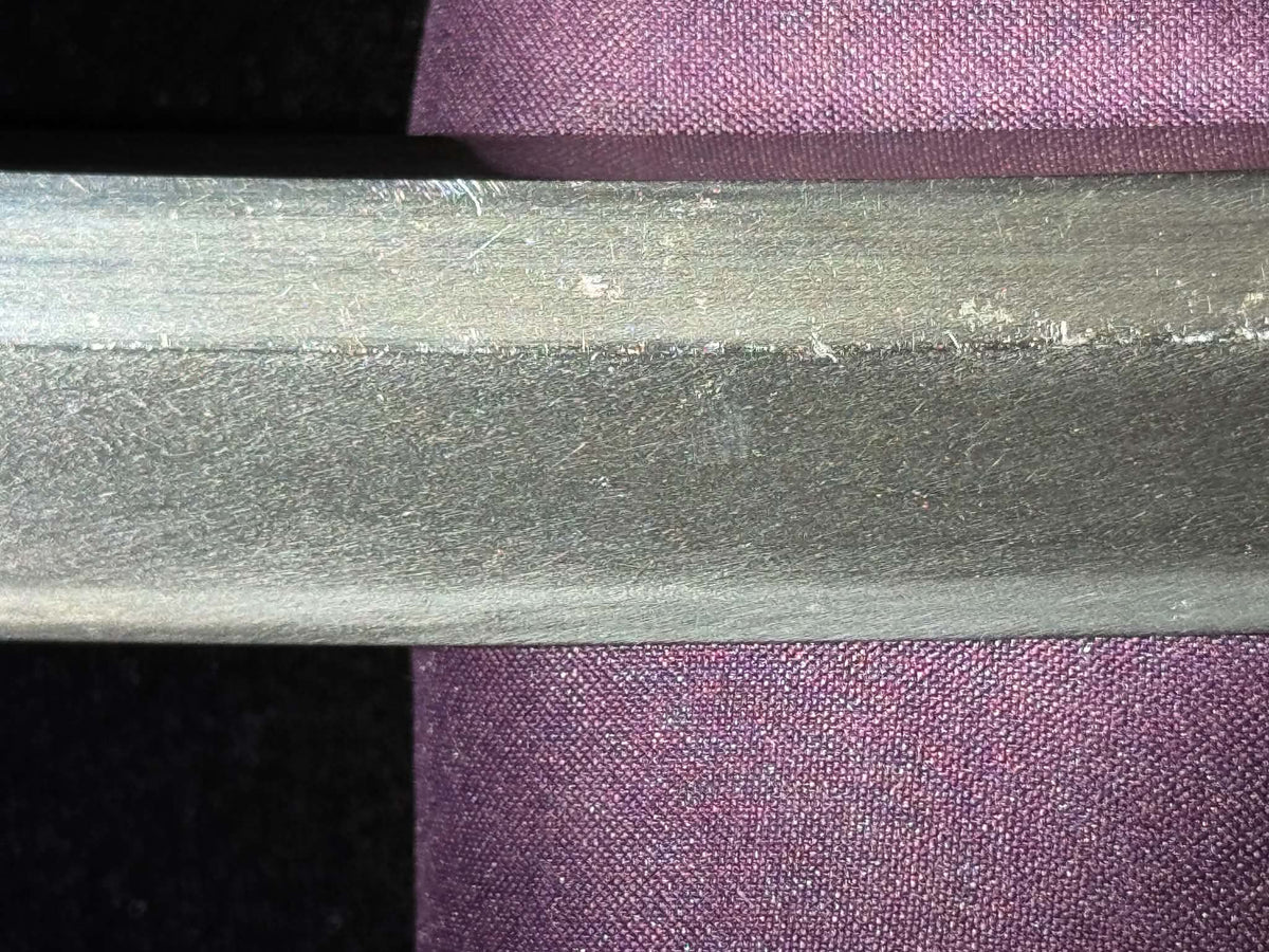Antique Nihonto - THICCC Wakizashi in Koshirae, signed Ashu Kaifu Ju Ujiyoshi, NBTHK Certified