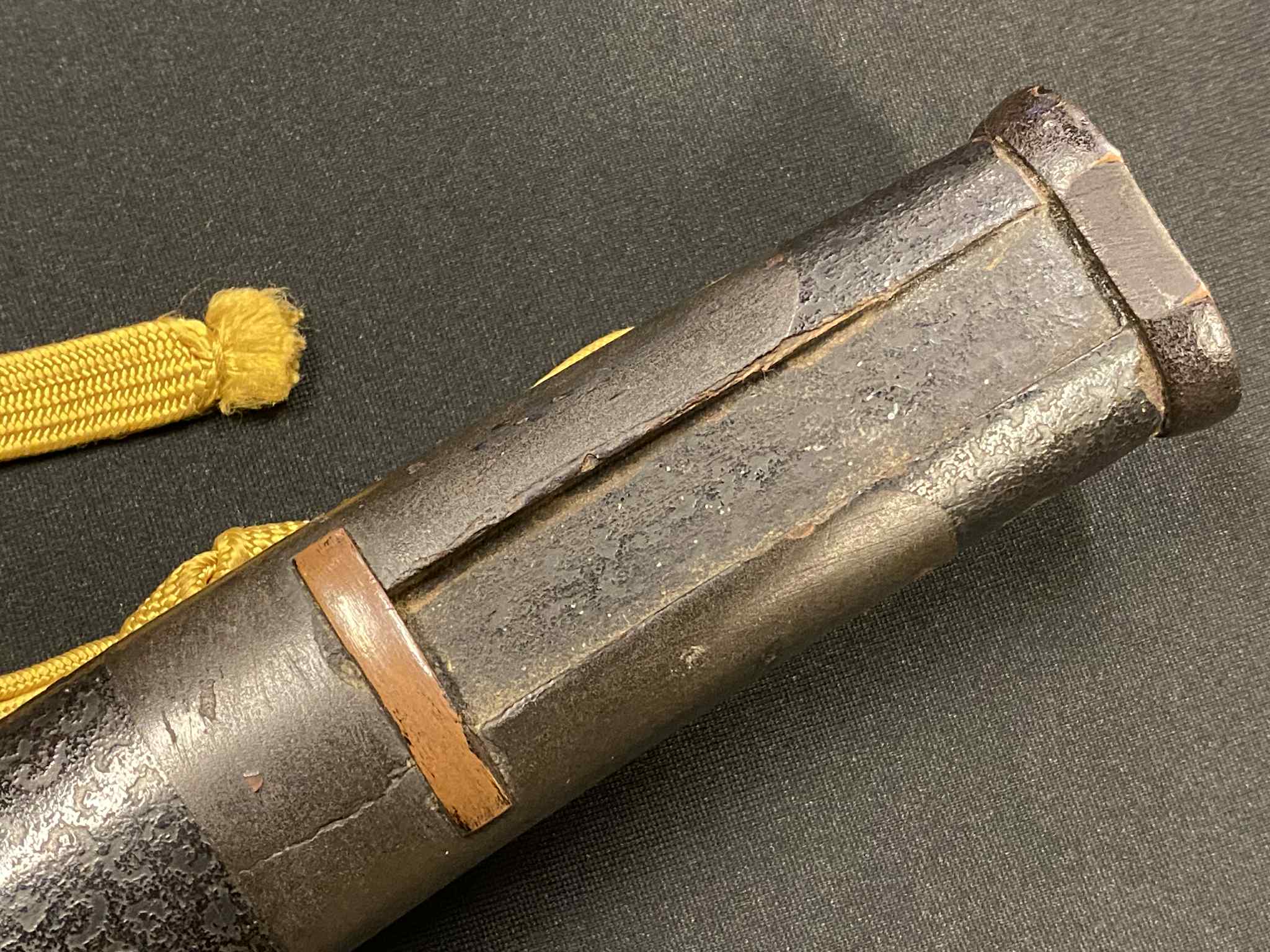 Antique Nihonto - Tanto in Aikuchi Shrimp Koshirae- Edo Period (about 150 years old)