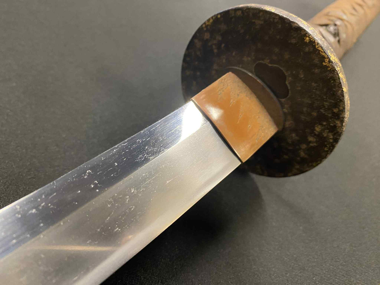 Antique Nihonto - HUGE Tachi with Katana Koshirae - Early Muromachi (600 years old) - NBTHK Attributed to Latter Hoju