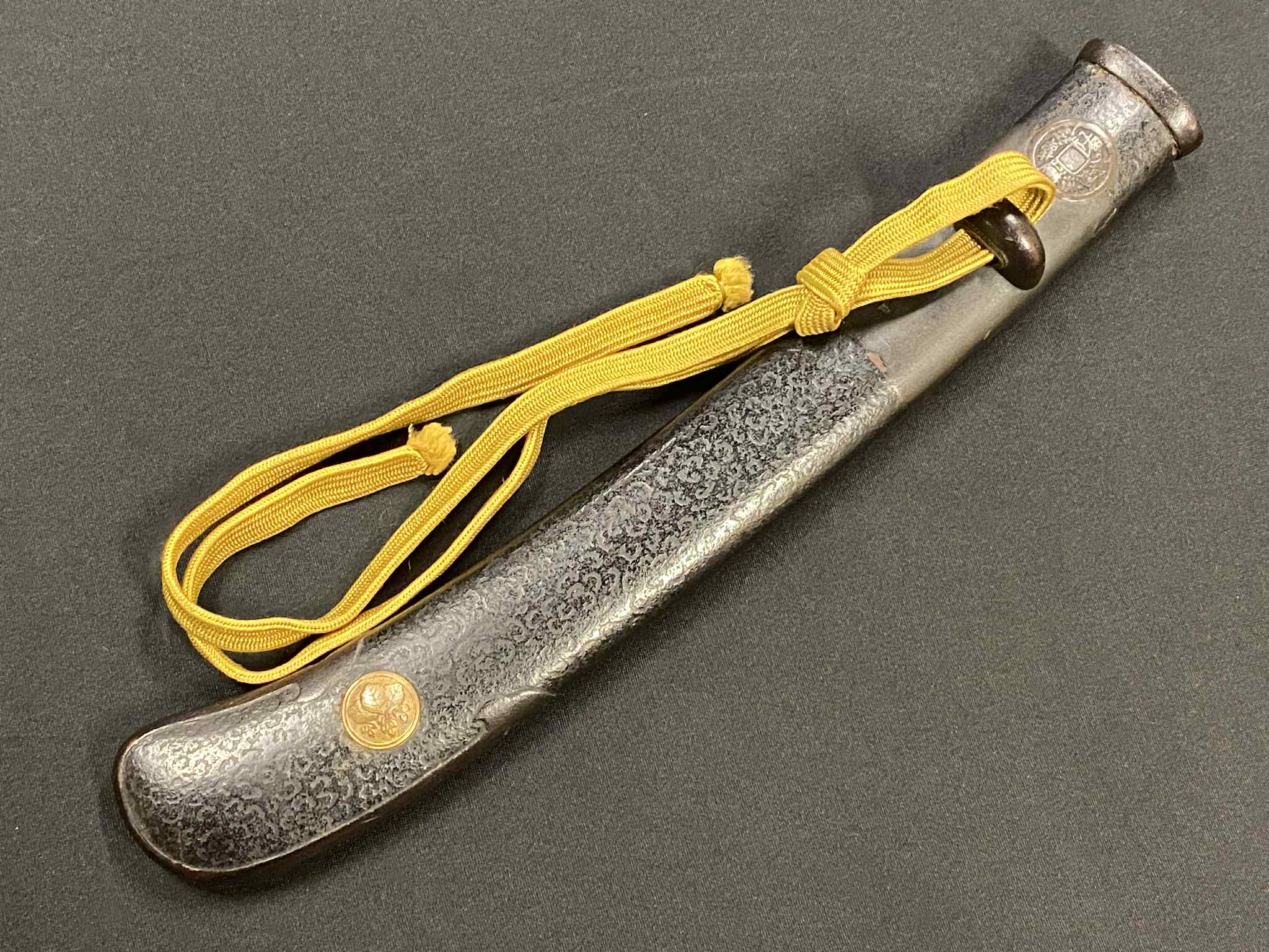 Antique Nihonto - Tanto in Aikuchi Shrimp Koshirae- Edo Period (about 150 years old)
